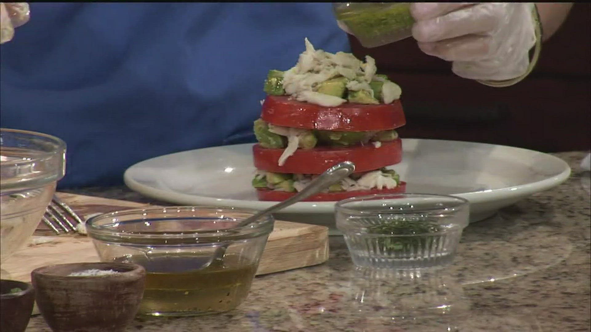News 2 Kitchen: Harper's Restaurant's Crab Avocado Stack