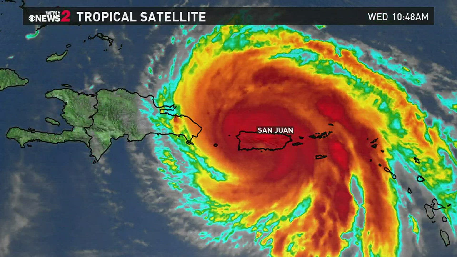 Hurricane Maria Tropical Satellite