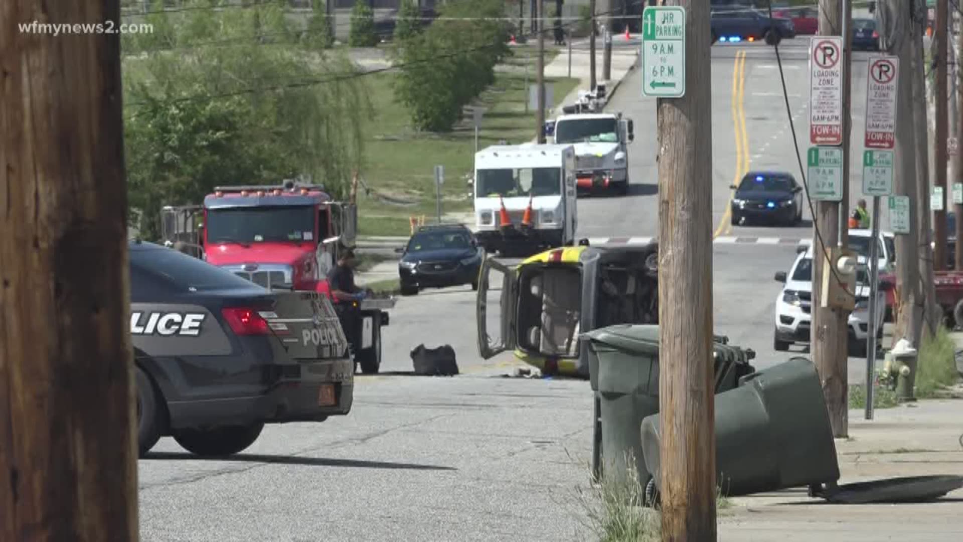 The outage is affecting people south of Washington Street, along South Elm Eugene Street.
Greensboro Police say a single car accident caused the outage.