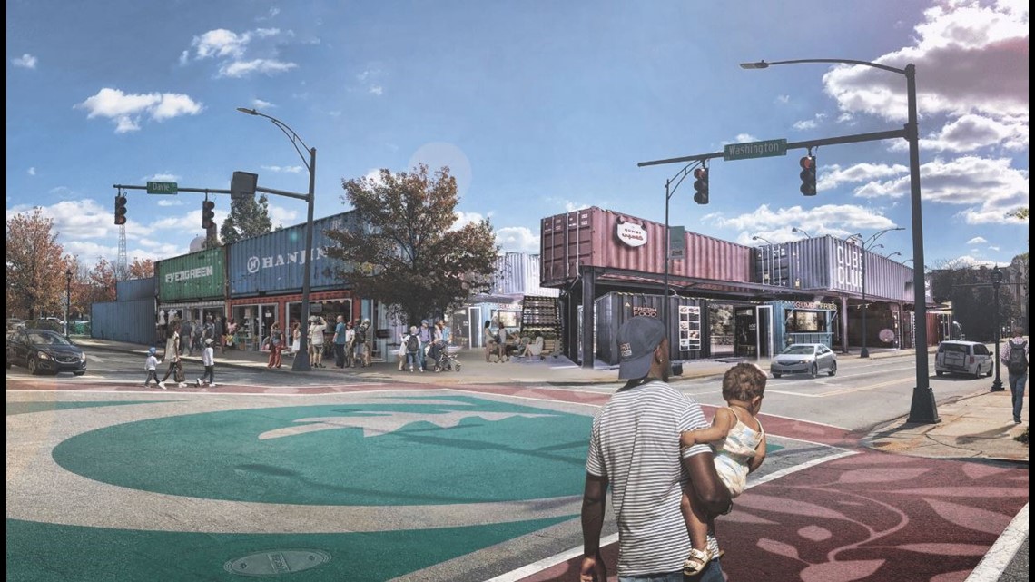 2030 vision: Shipping containers as shops! A downtown arena! What Greensboro will look like years from now