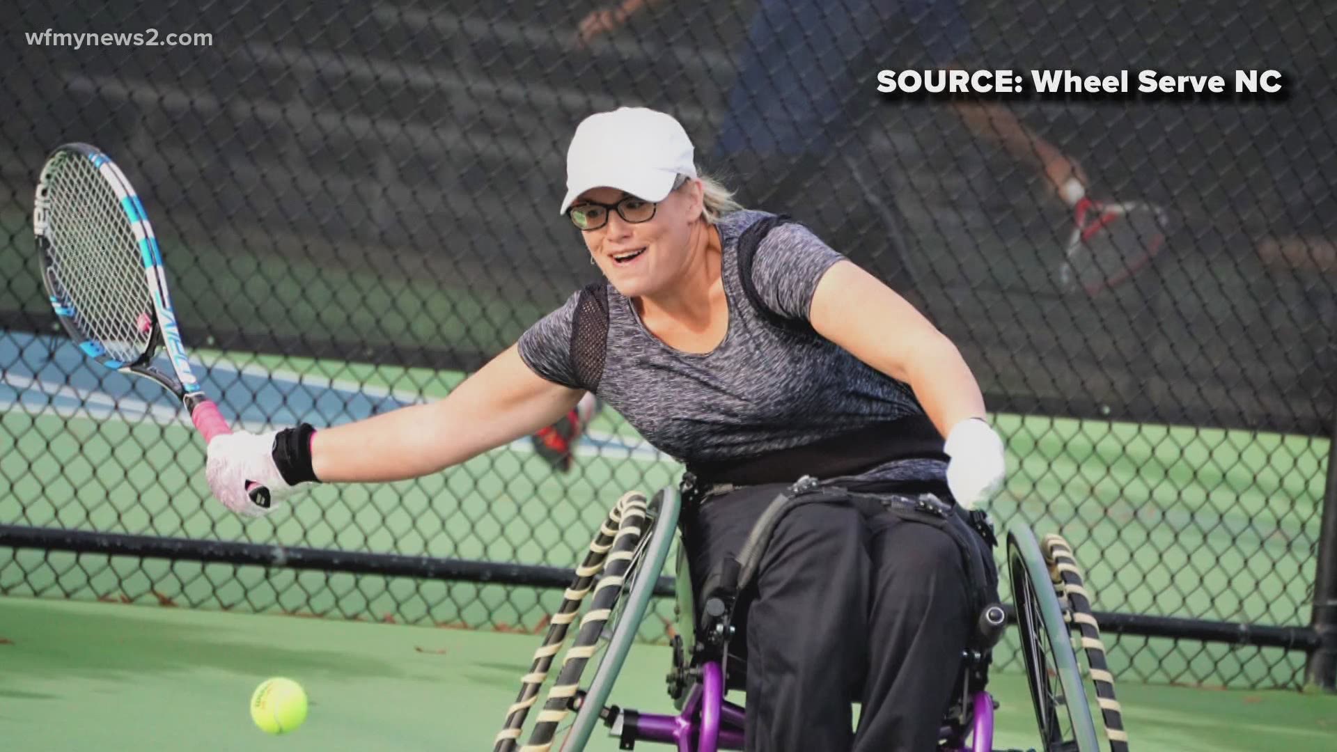 Wheel Serve NC is looking to expand its efforts statewide. The organization introduces disabled athletes to tennis.