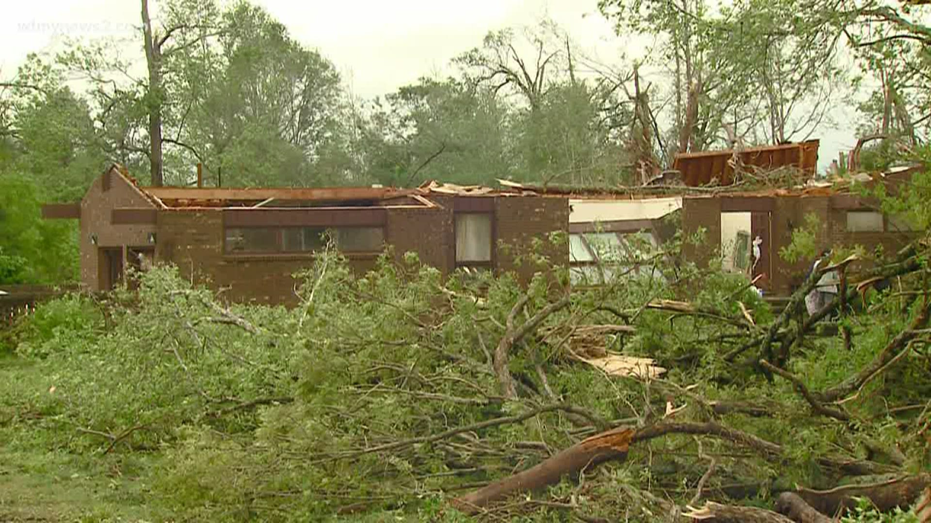 National Weather Service confirms the tornado that touched down in Alamance County was at least an EF-1. That means it had winds of at least 100 mph.