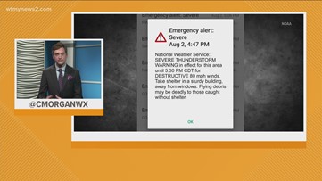 New severe weather thunderstorm warnings will buzz on your phone