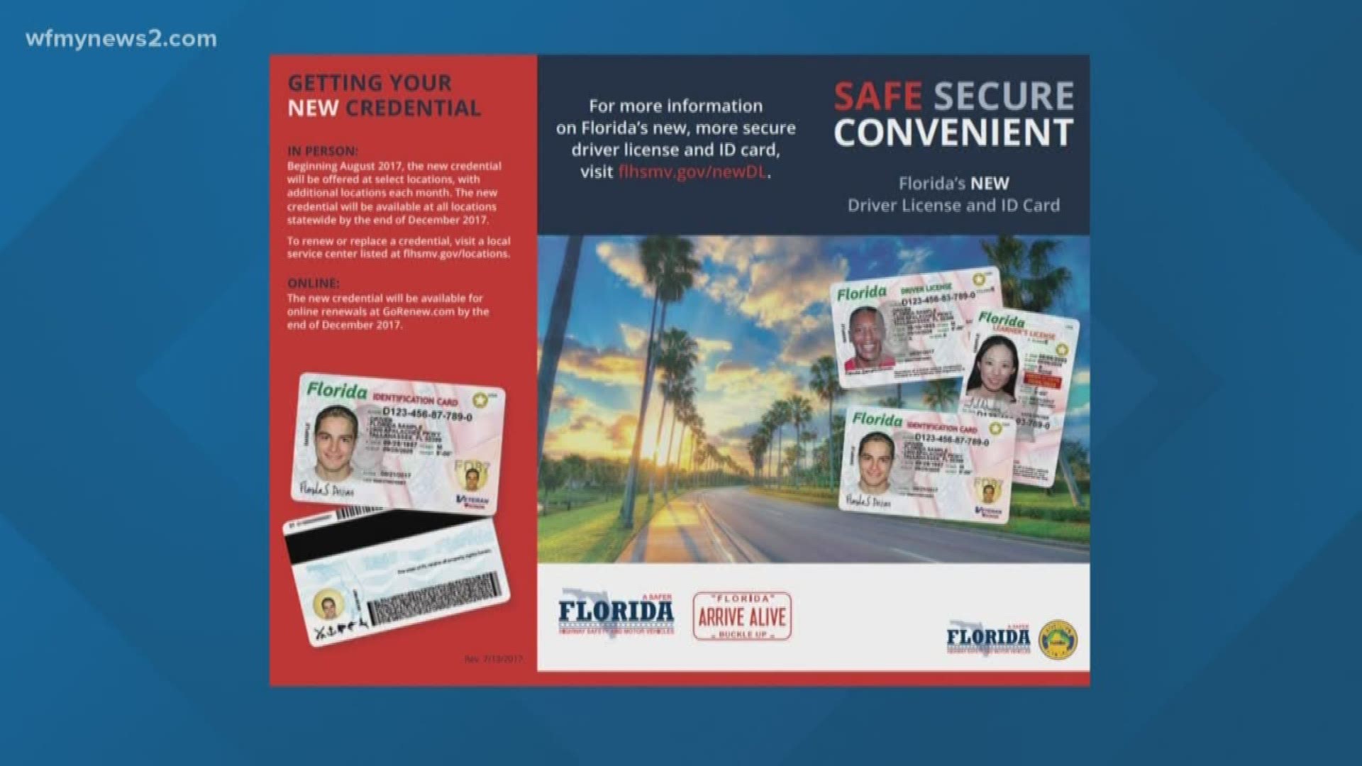 90% of drivers in Florida have REAL IDs, and we’re learning what were some of their biggest issues that could help us here.