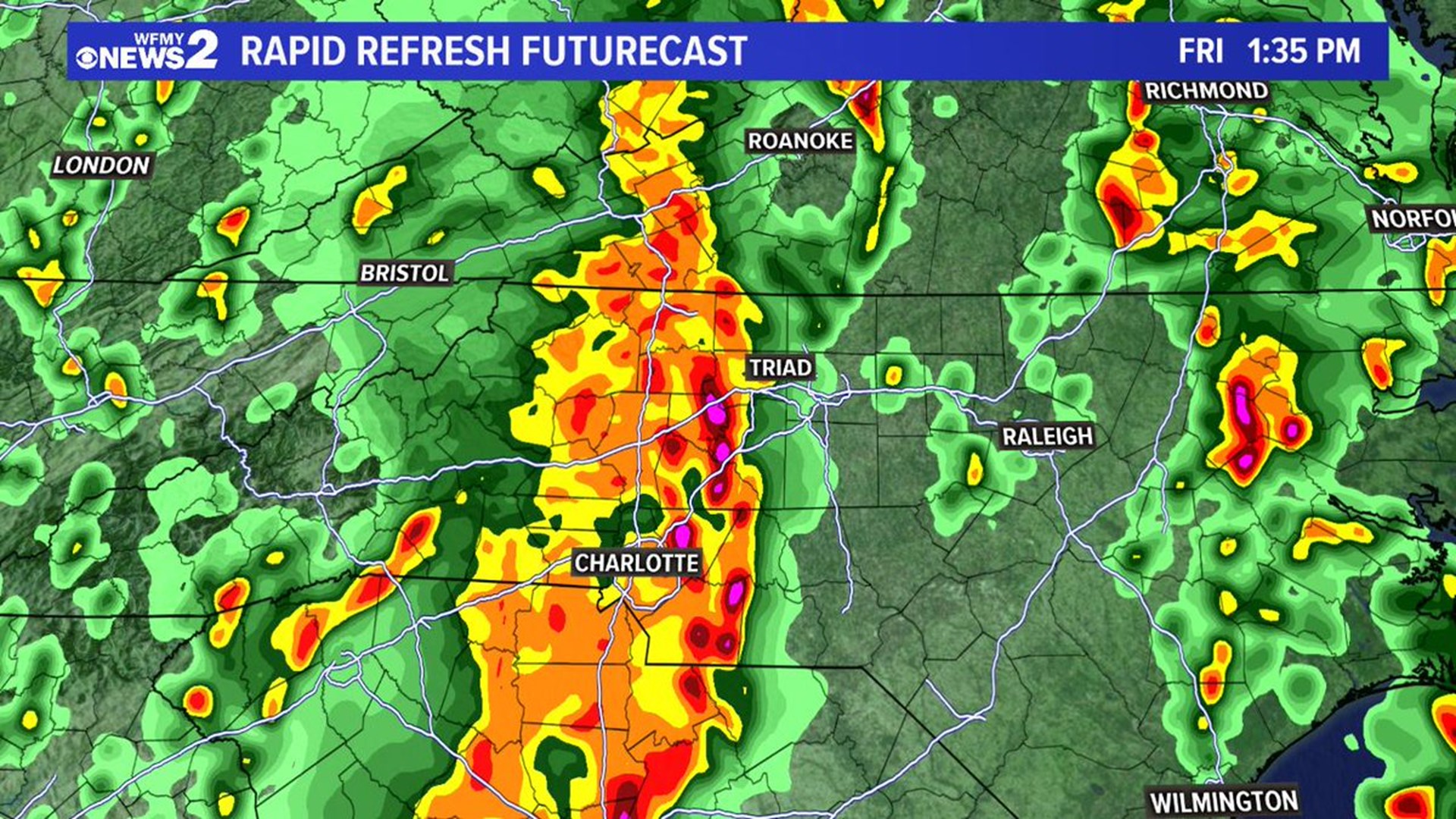 Good Friday could bring severe weather to the Triad area with potential ...