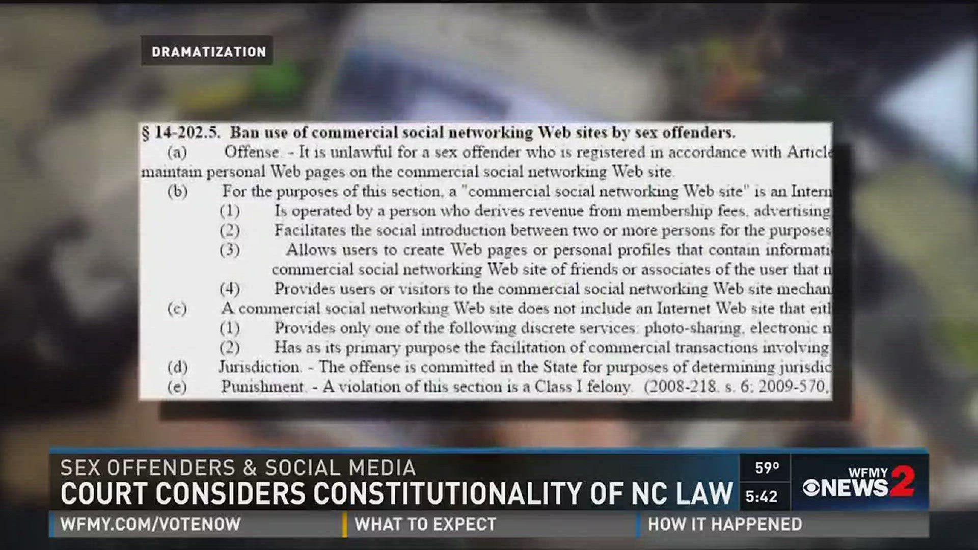 Court Considers Constitutionality Of NC Law