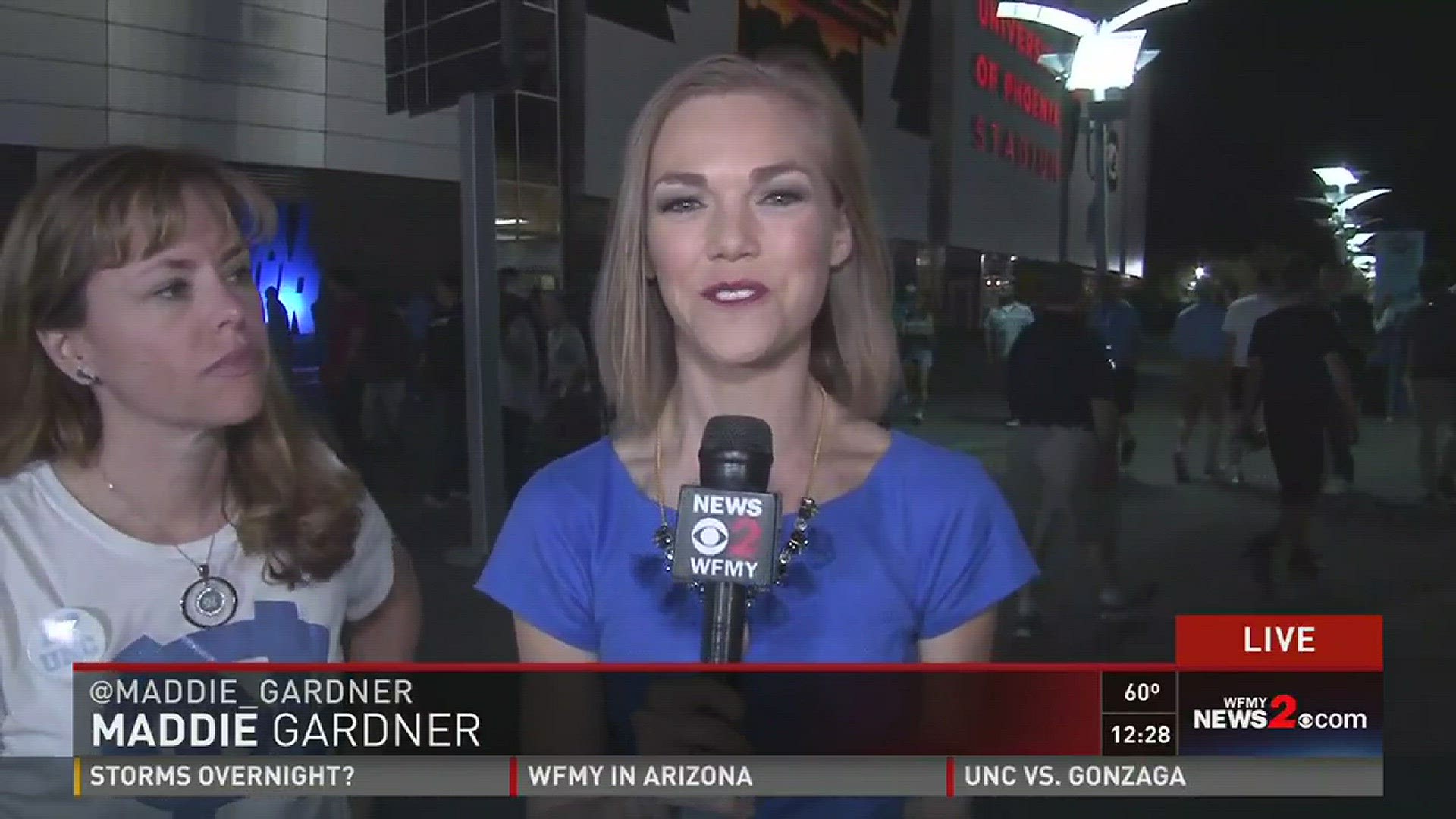 Tar Heel Fans In Arizona Celebrate Carolina Win