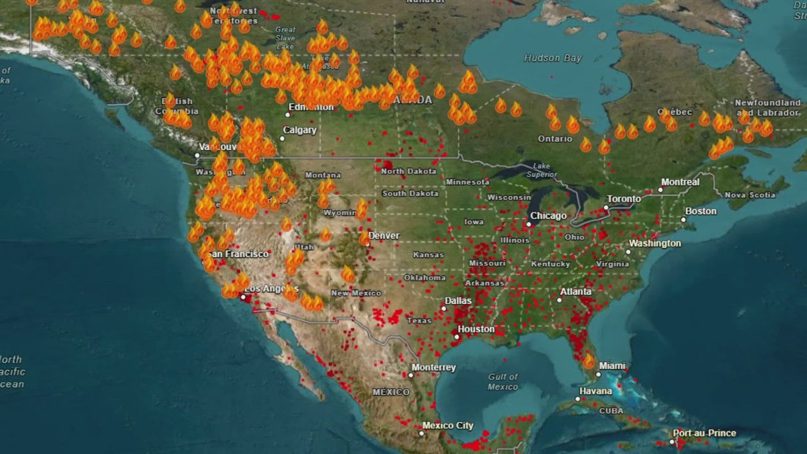 Wildfire smoke linked to increased risk of dementia | wfmynews2.com