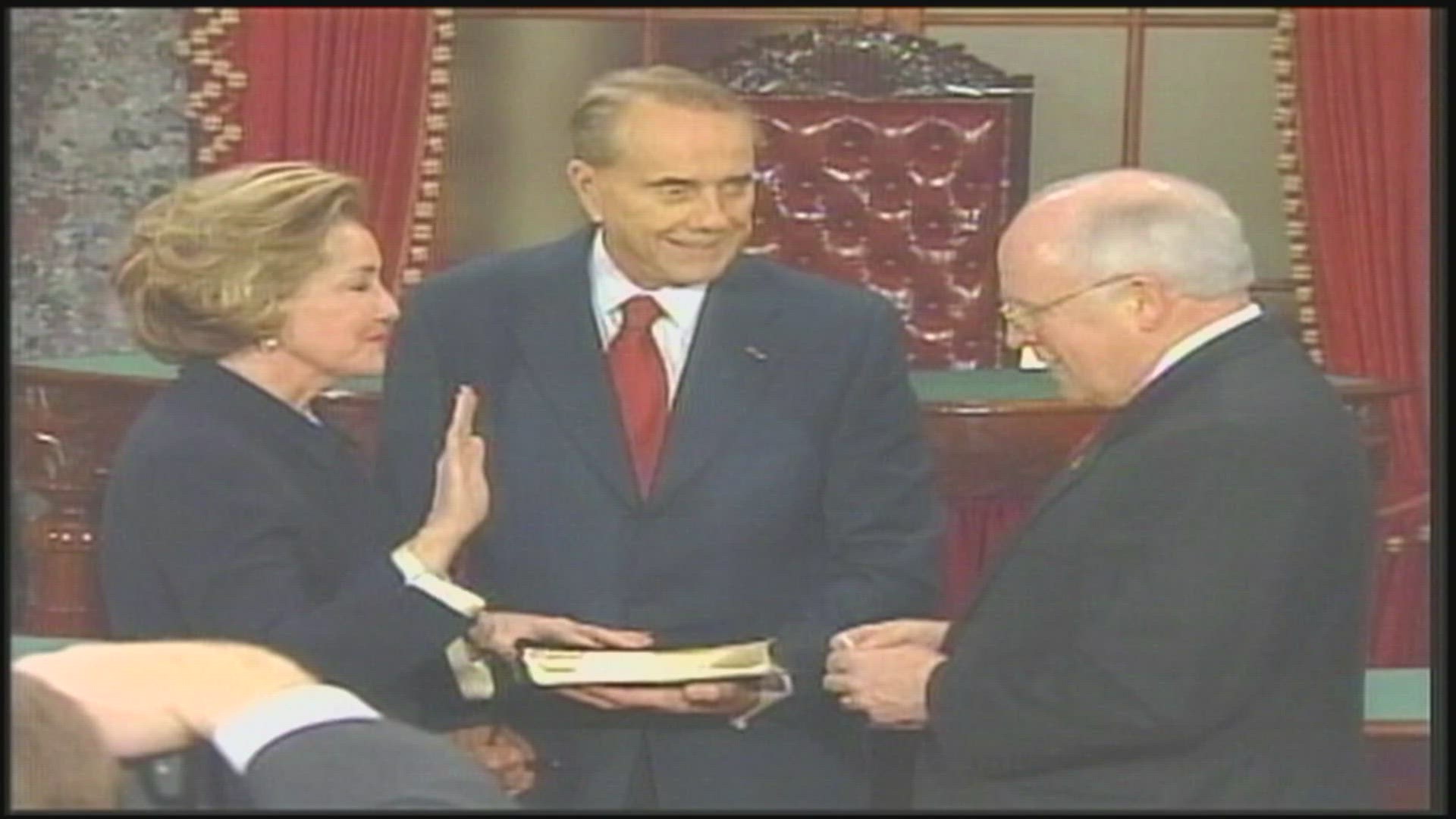 On this day, Dole became the first woman to represent NC in the senate.