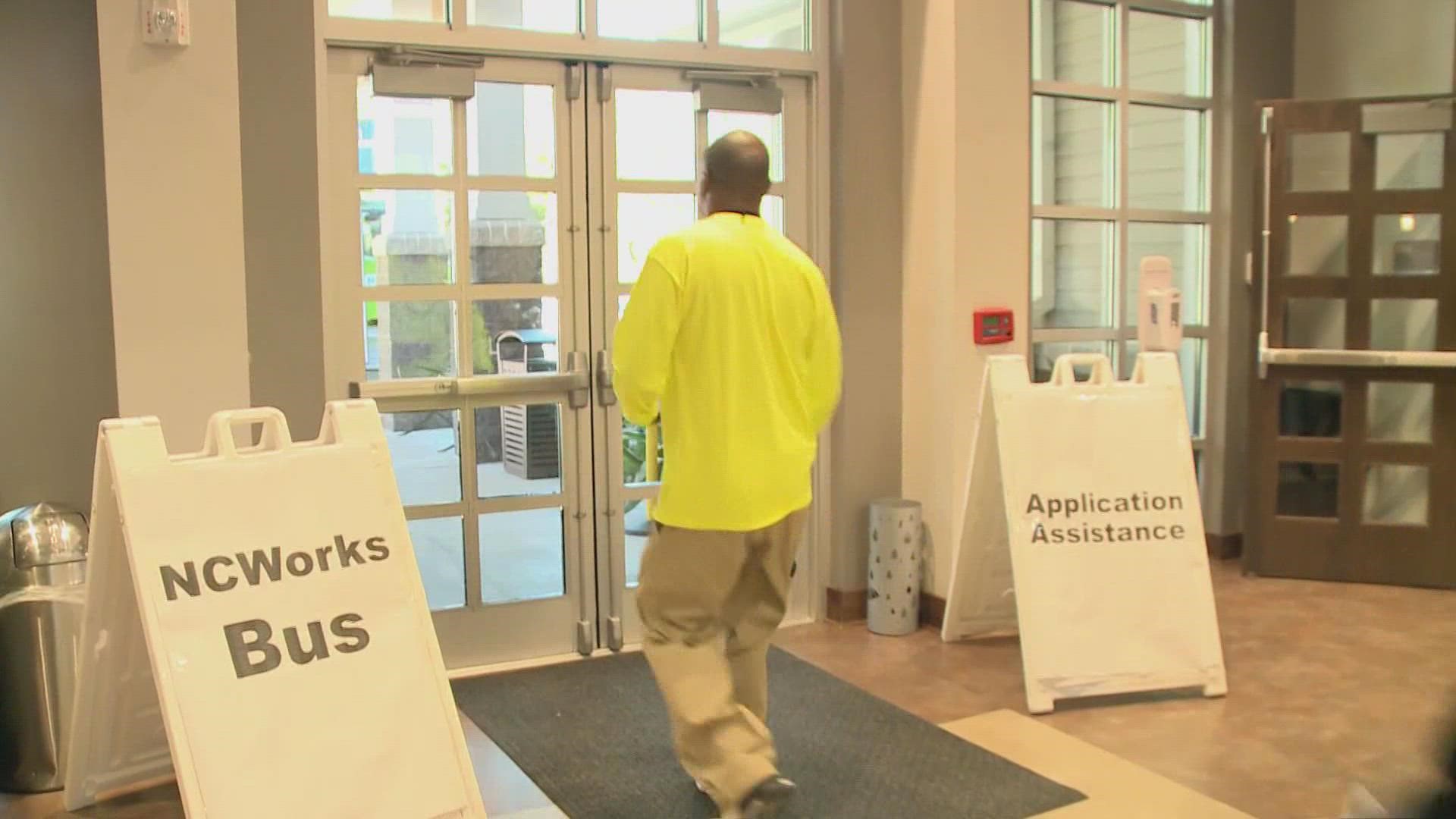 The city held a job fair to fill hundreds of positions across multiple departments.