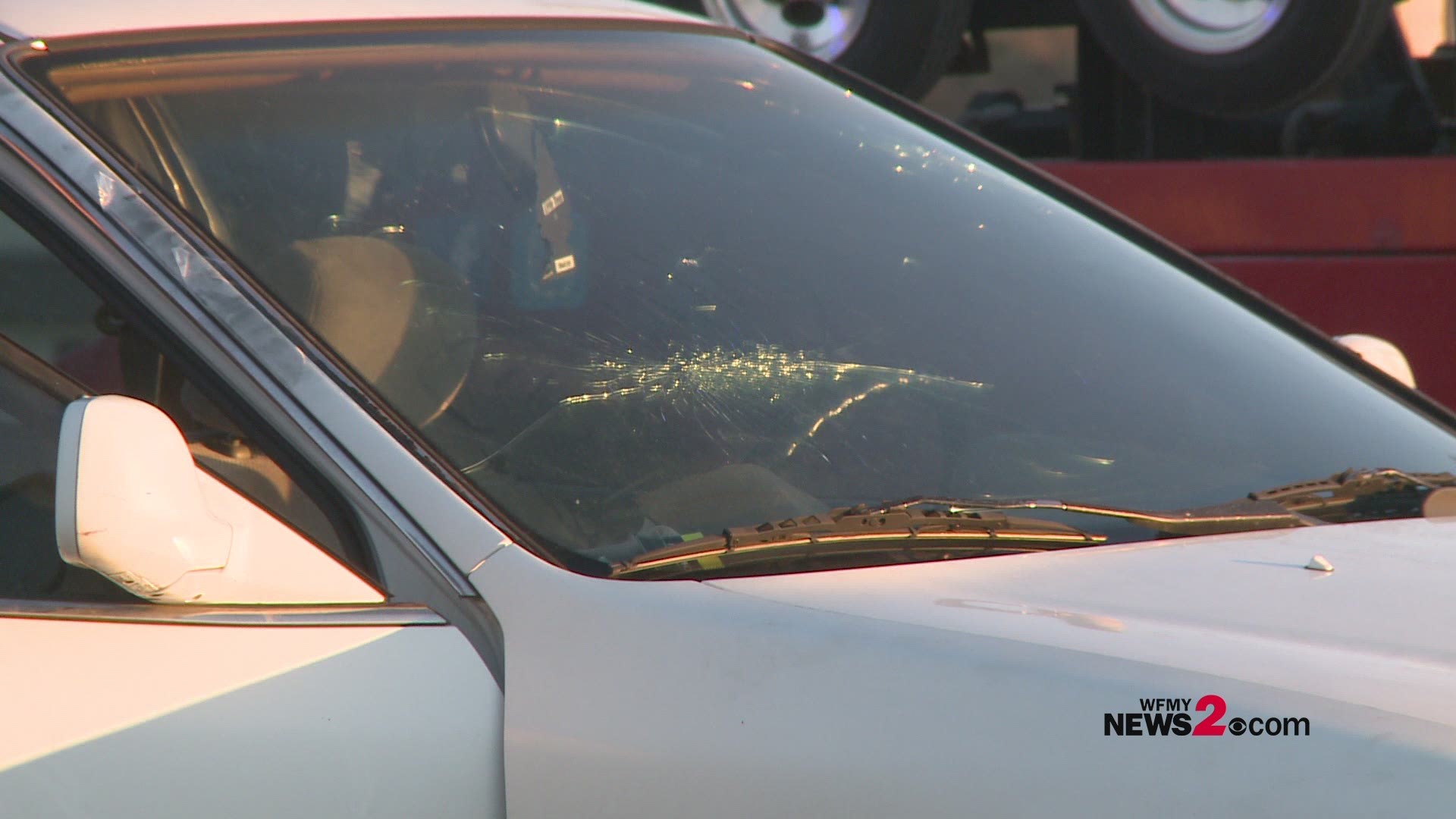 Greensboro Police found a 22-year-old man inside his car suffering from a gunshot wound, Saturday afternoon.