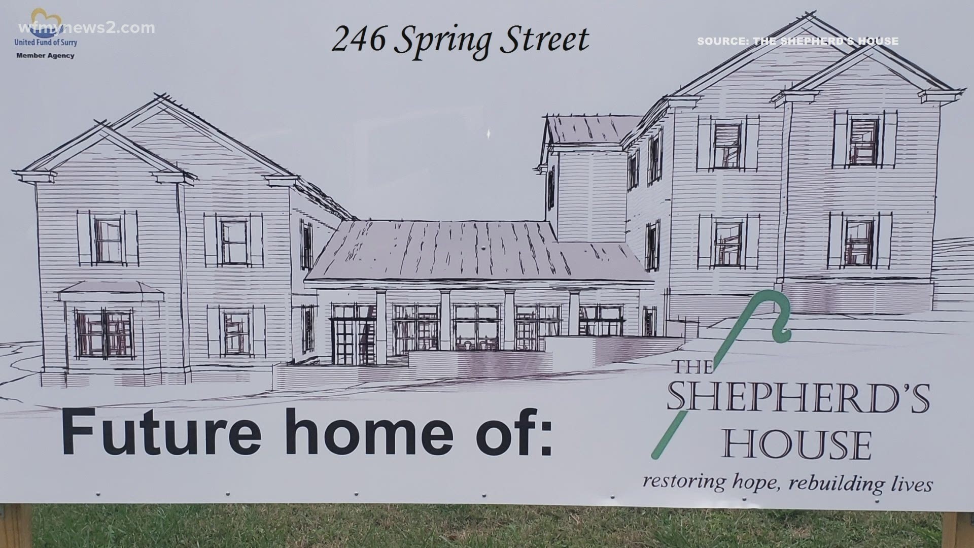 The Shepherd’s House in Mount Airy opened in 2003 for people in crisis. It’s executive director says the organization broke ground on a new building a few weeks ago.