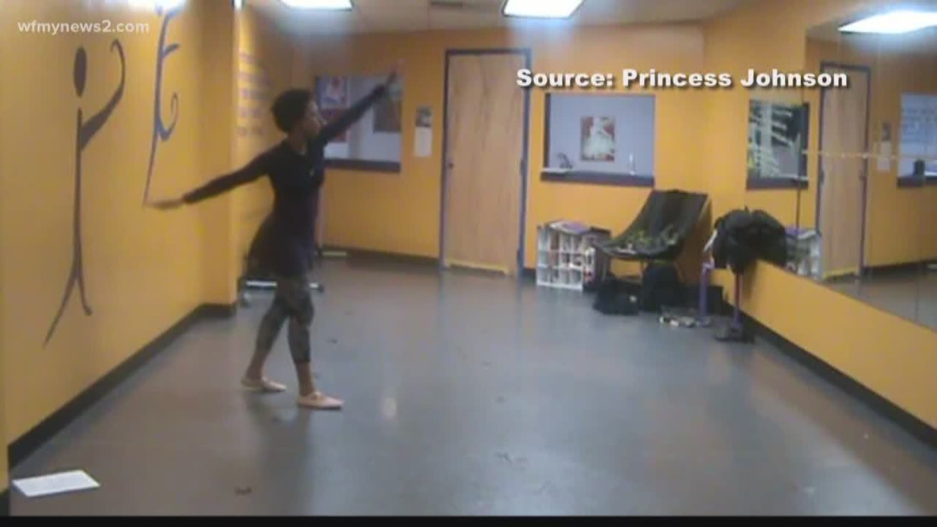 A Greensboro dance instructor prepared her students for their recital in advance of social distancing.
