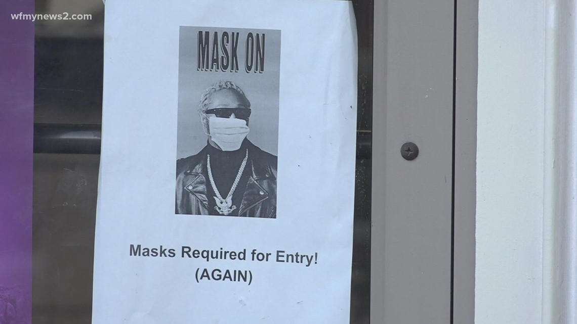 When will Guilford County's mask mandate end?