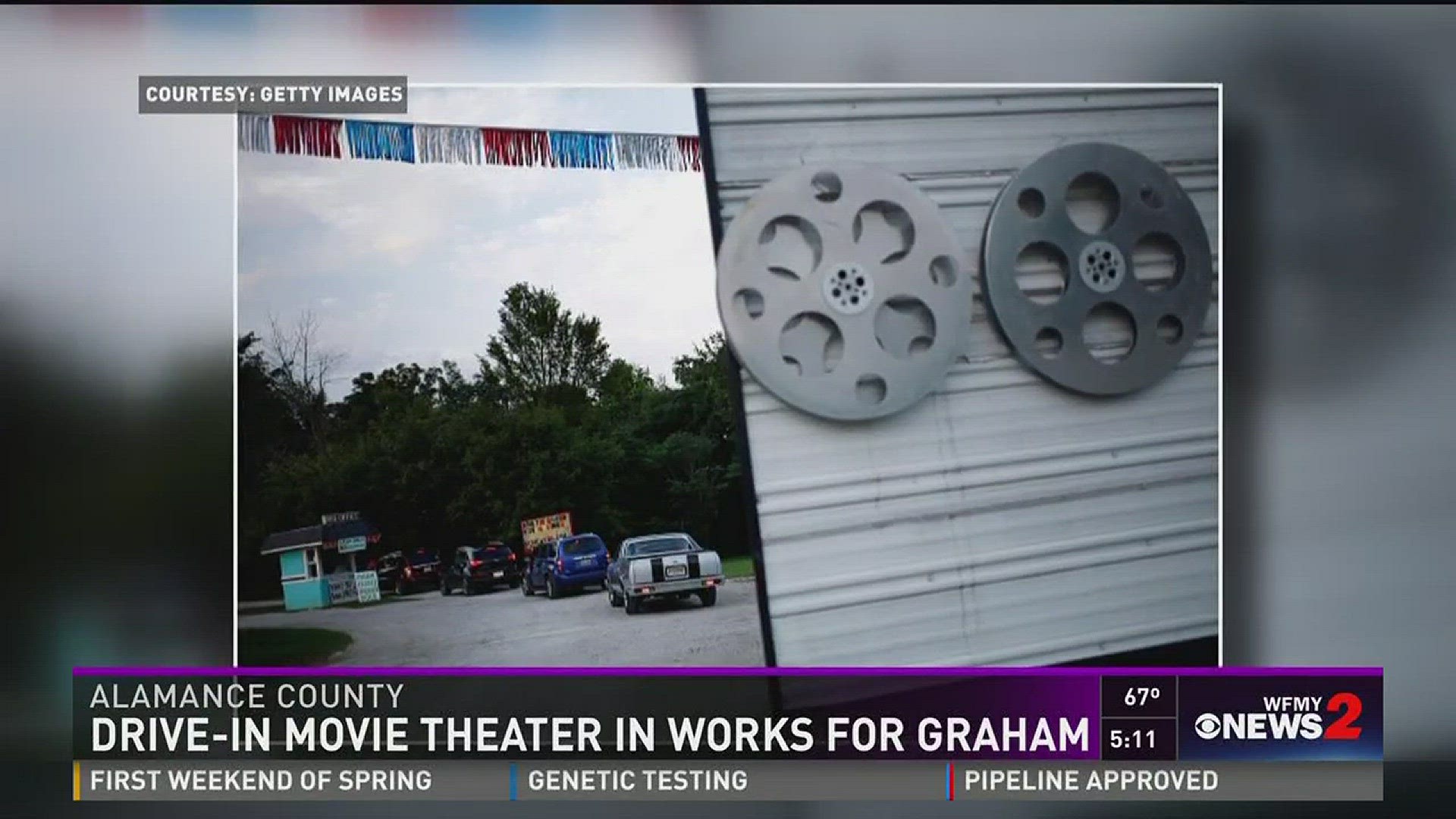 Giant Drive-In Movie Theater Coming To Graham