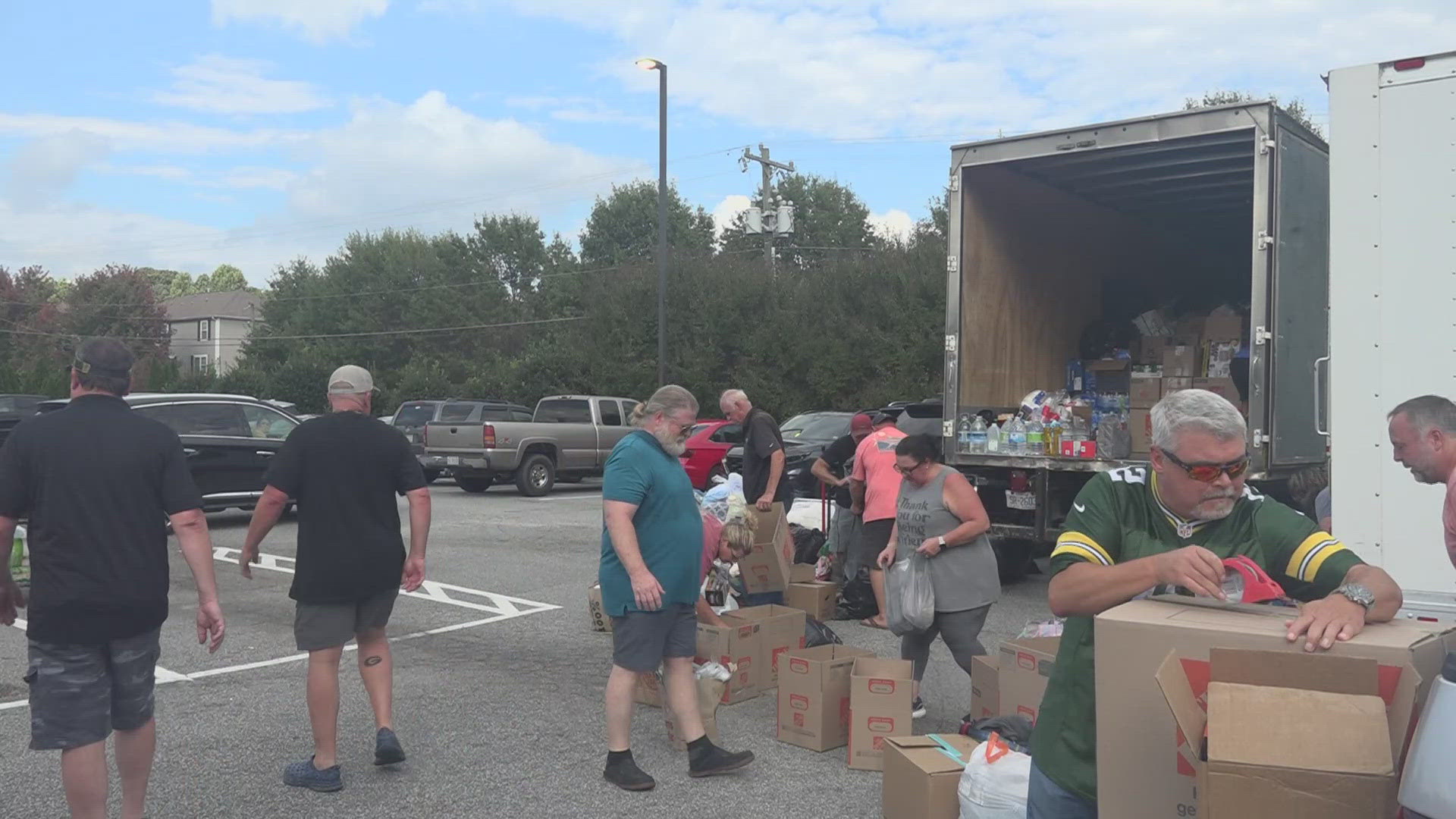 Two ABSS teachers and a group of parents with a connection to Boone are helping get supplies to the people in need.