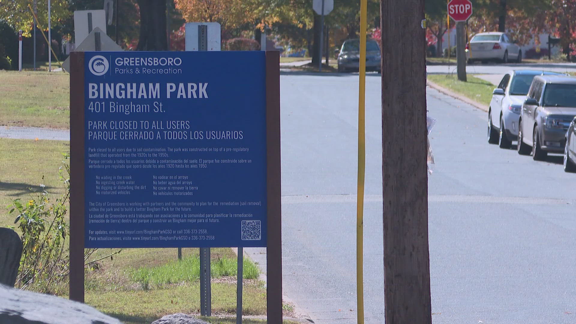 Greensboro city leaders break down how it will pay to clean up Bingham Park