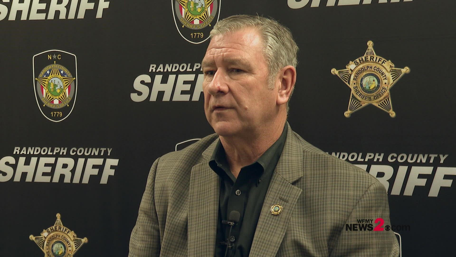 Randolph County Sheriff Seabolt went to the hospital at the beginning of January after getting sick. Now, he's back at work.