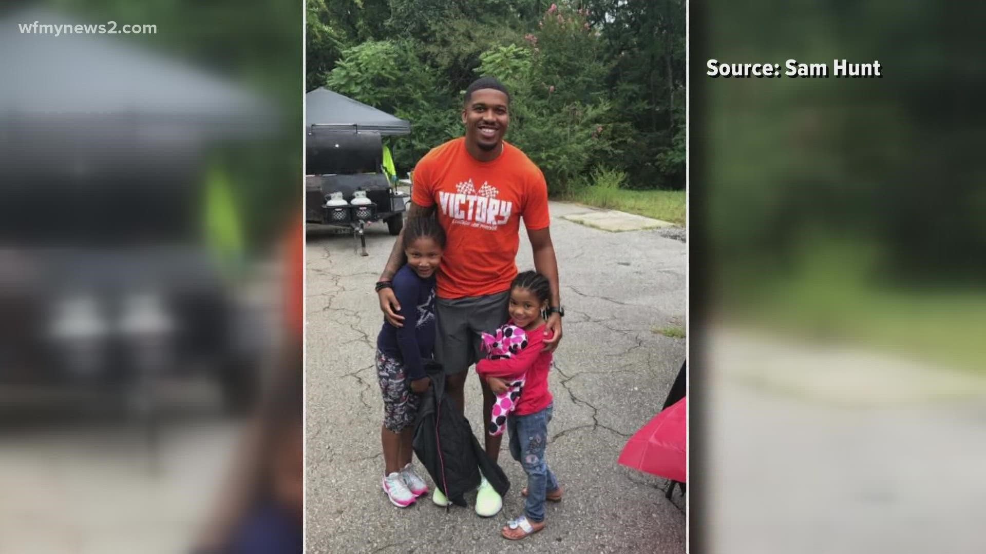 Former NC A&T athlete, Sam Hunt, organizes a back-to-school drive to help Greensboro students.