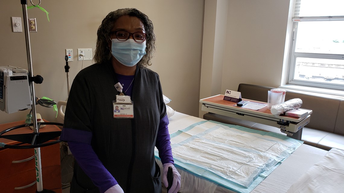 A Housekeeper With A Halo, VA Sierra Nevada Health Care