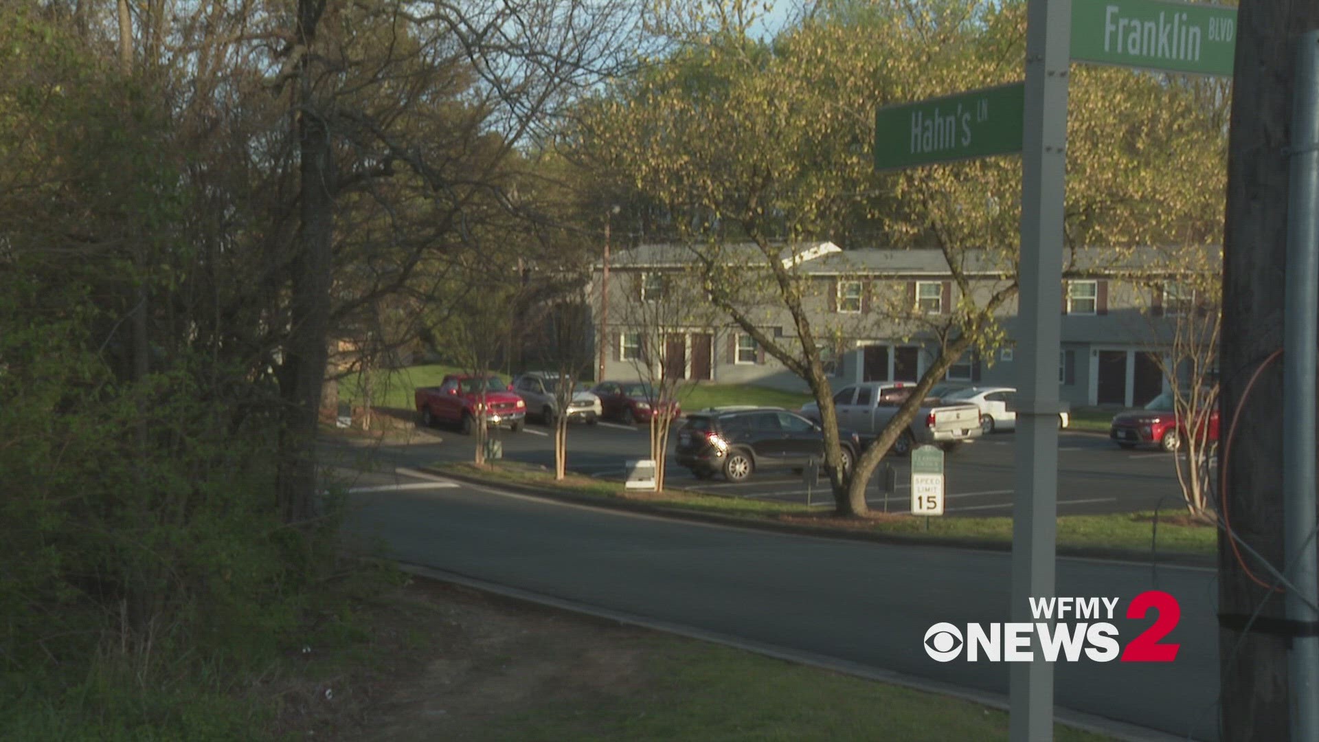 Greensboro police said a person was sent to the hospital after a shooting on Hahns Lane.