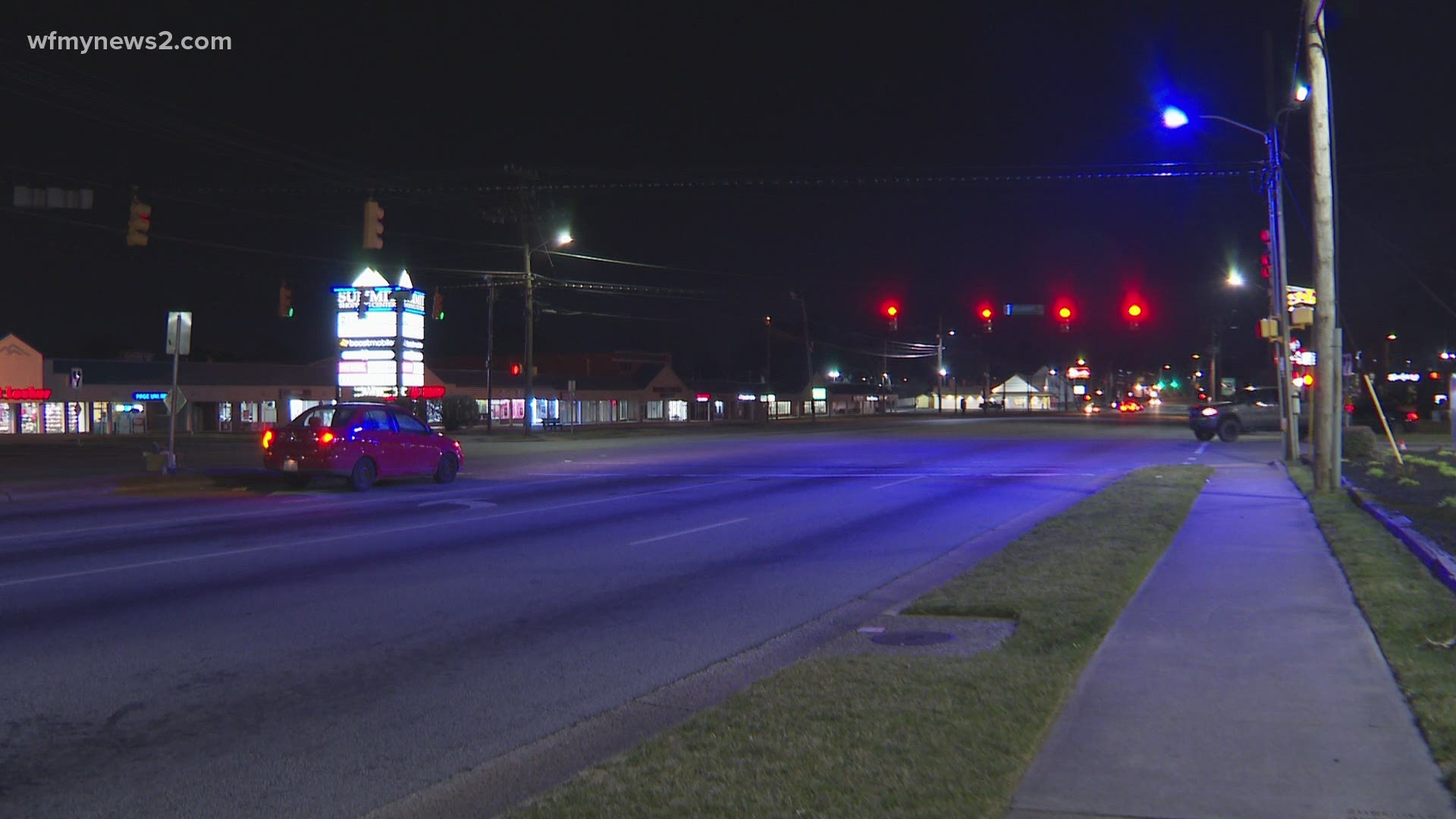 Many of Greensboro's streetlights have turned purple. Duke Energy told us why.