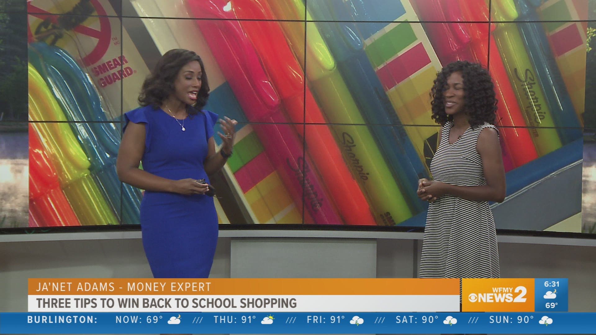 Money expert Ja'Net Adams shares three tips to win back to school shopping