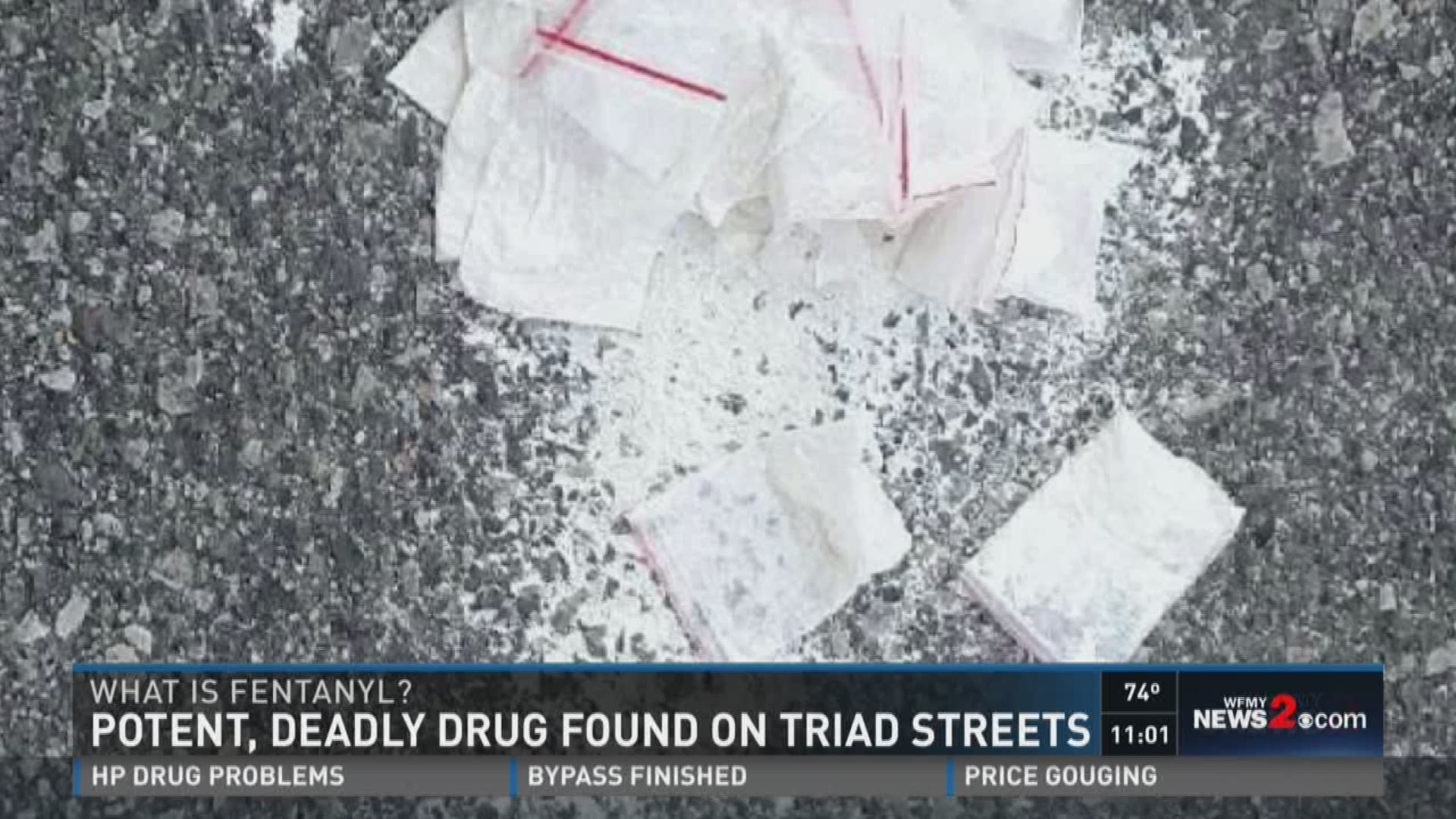 Why Are Bags of Illegal Drugs Being Left in the Street?