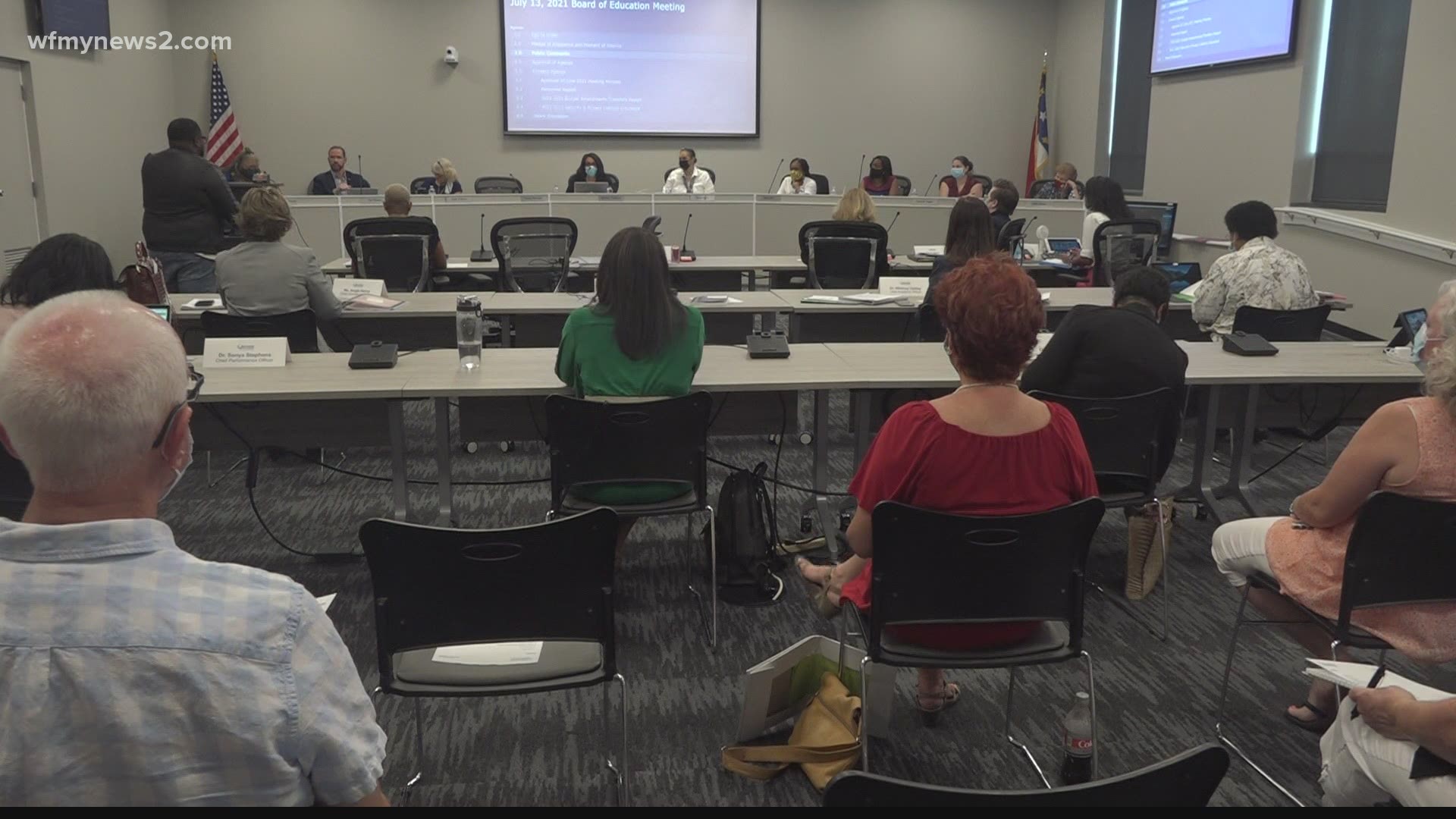 It was the first time in months the public was allowed to sit in on a GCS board meeting. The main talking points: the upcoming school year and the pandemic.