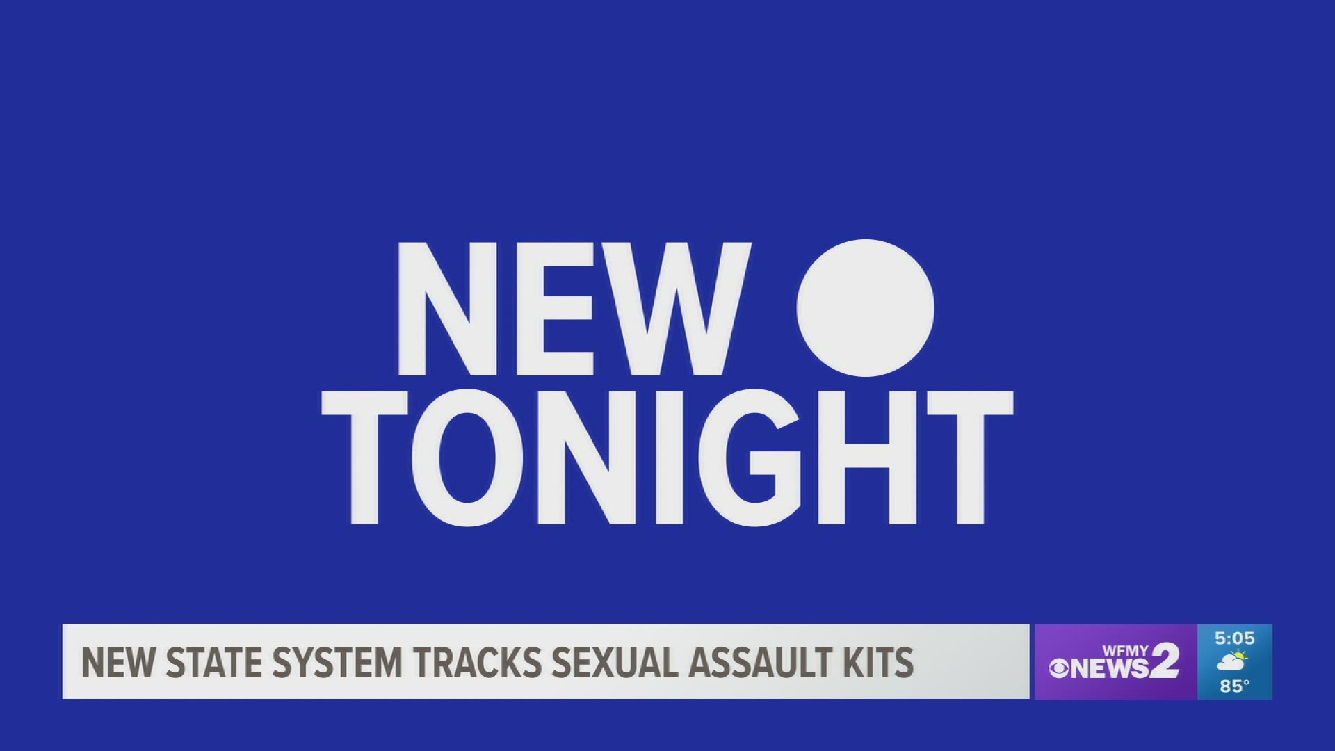 The state of North Carolina launched a new system to track the status of rape kits. The hope is that it can help cut down on the rape kit backlog.