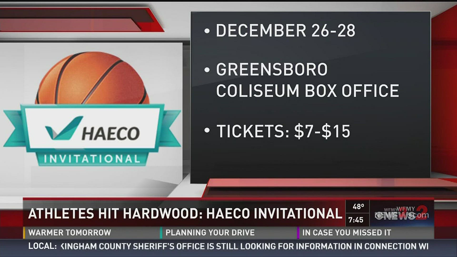 Athletes Hit Hardwood: HAECO Invitational
