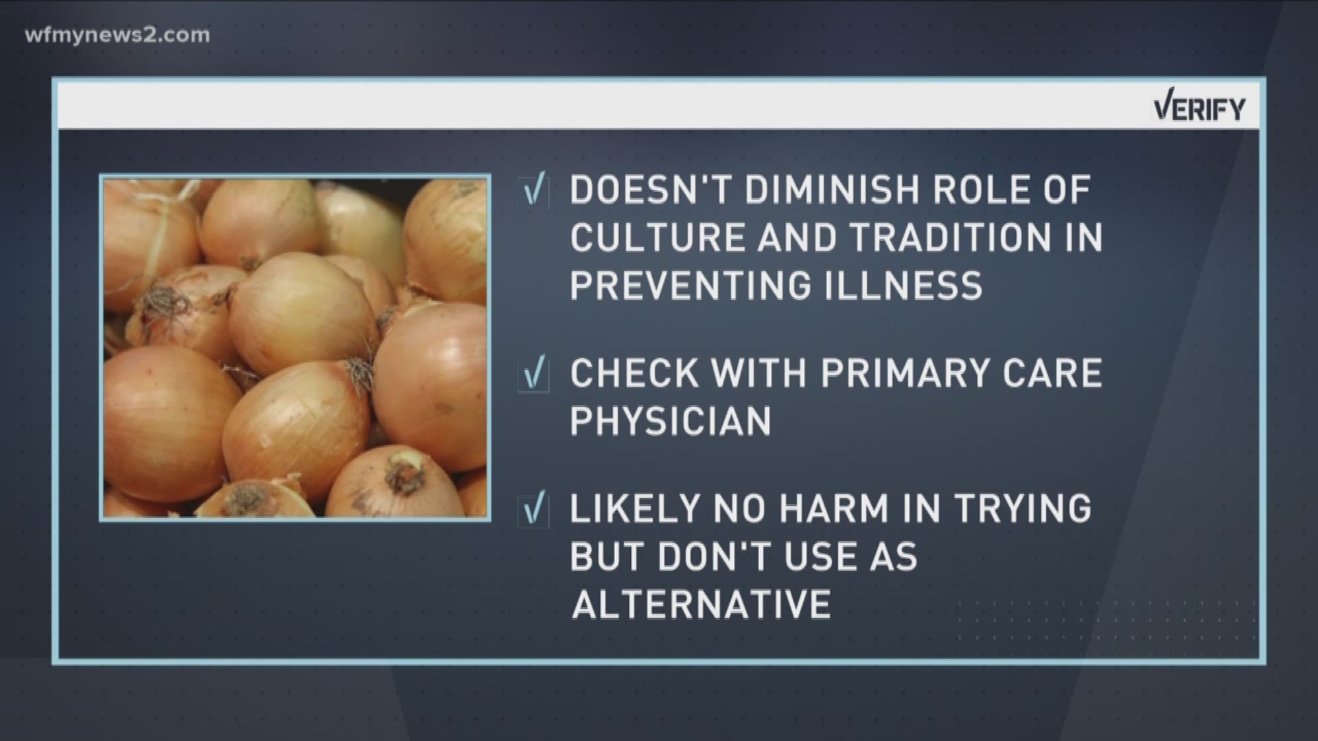 Verify Can An Onion Absorb Bacteria And Prevent The Flu Wfmynews2 Com