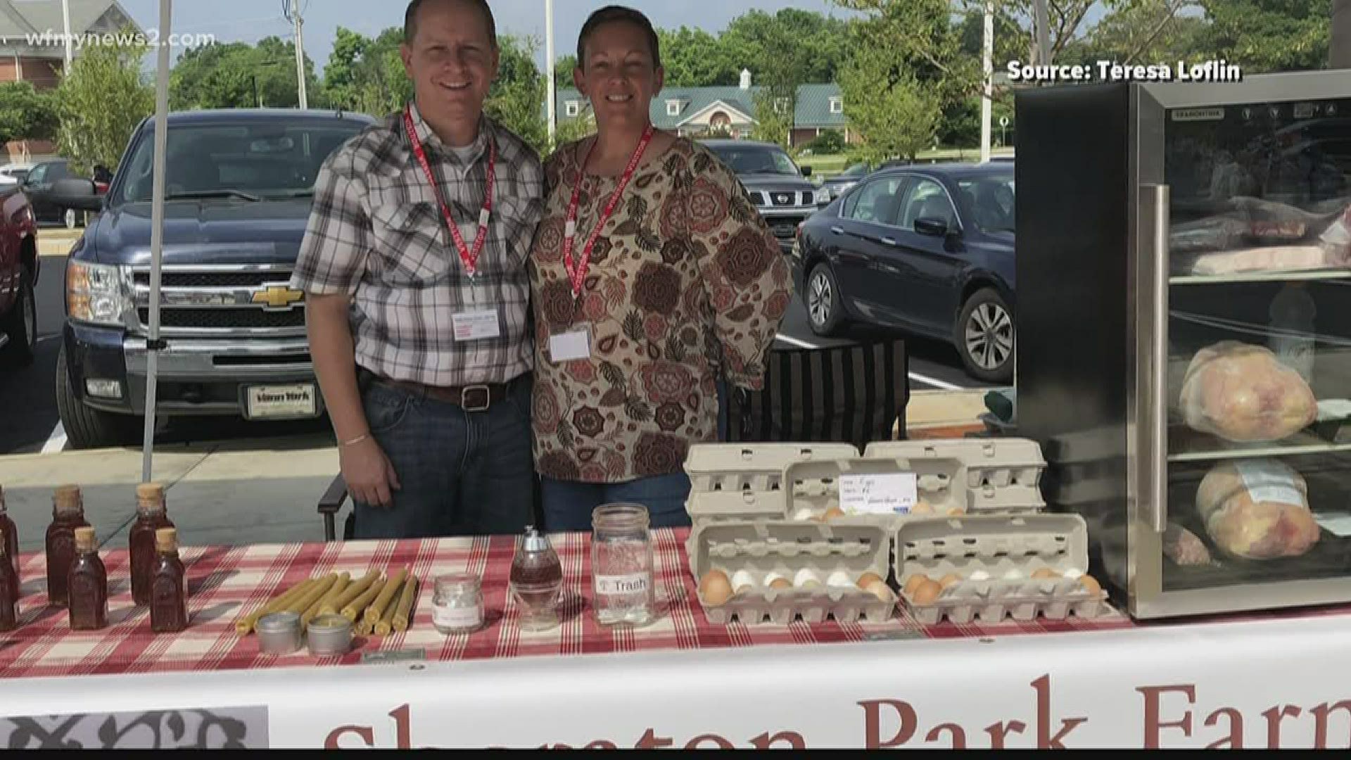 The chicken, eggs and beef sold out at grocery stores across the Triad is available at the High Point Farmers Market starting Saturday, April 18.