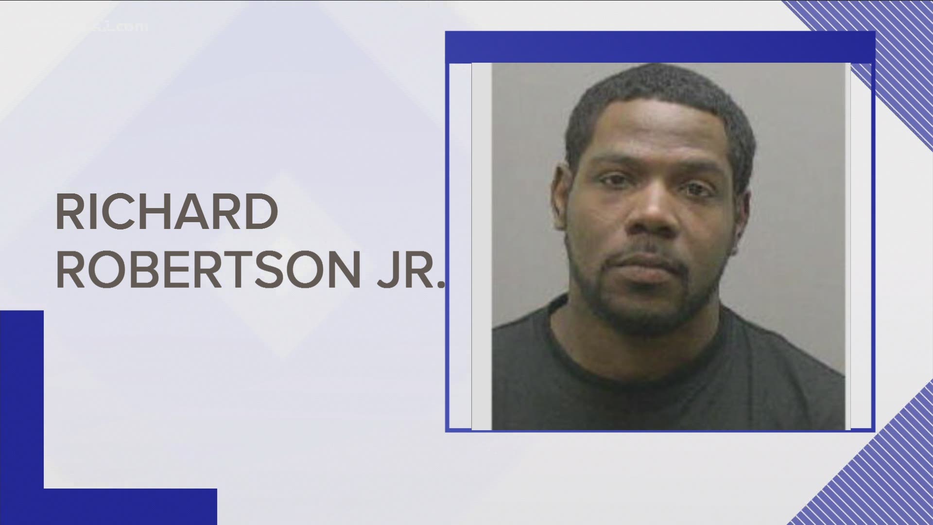 Burlington Police say Richard Robertson Jr. is wanted for shooting another man early Sunday morning.