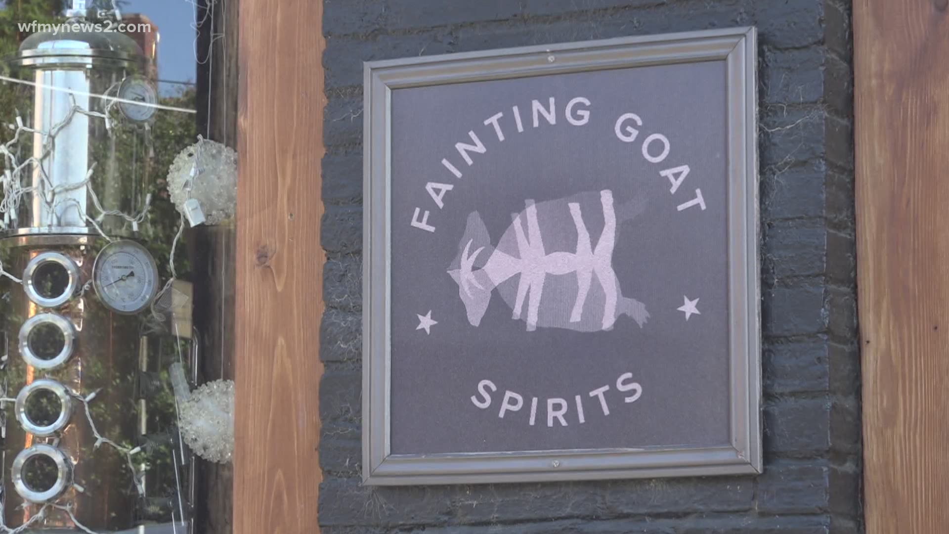 Fainting Goat Spirits had to jump through hoops to get items that are normally easy to obtain in their line of work.