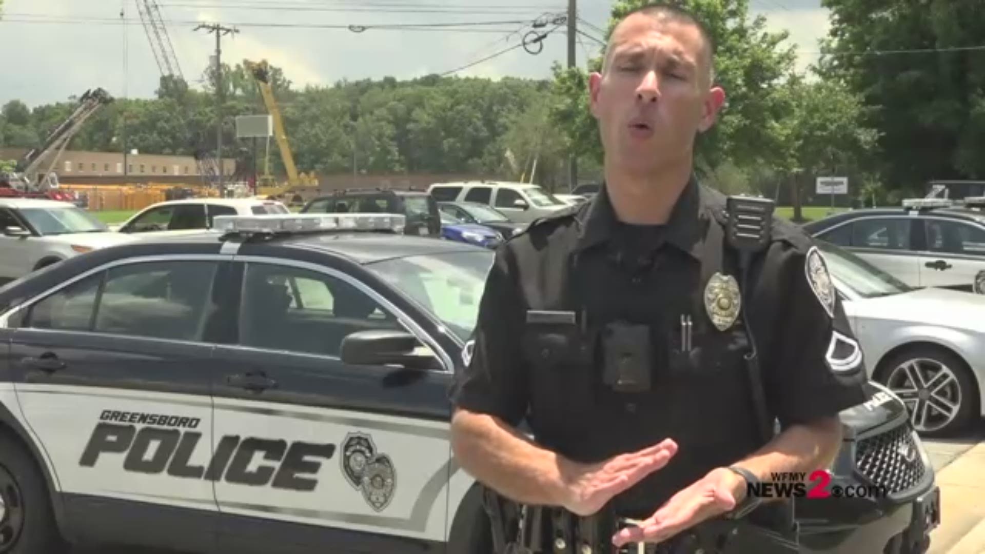 Greensboro Police Community Resource Officer Greg Kiser shares tips to keep property safe
