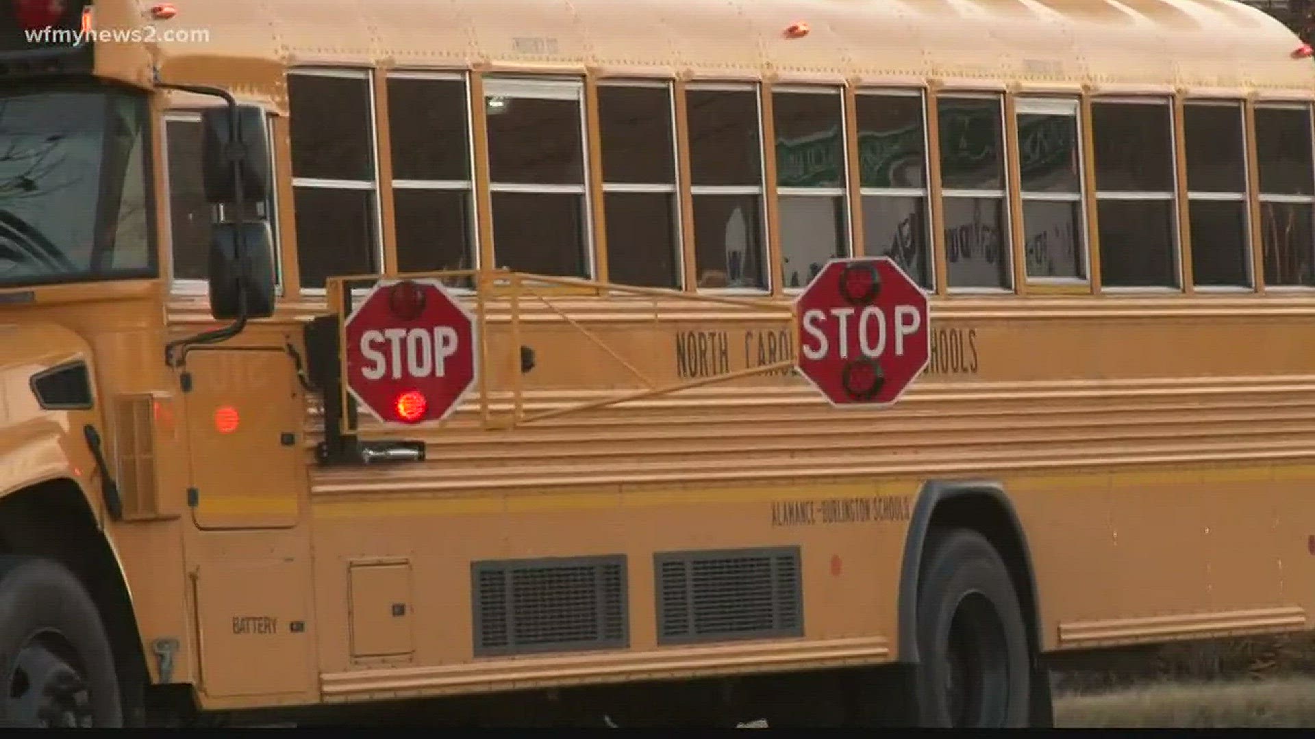 Alamance County: Extended Bus Arms Hope To Improved Safety