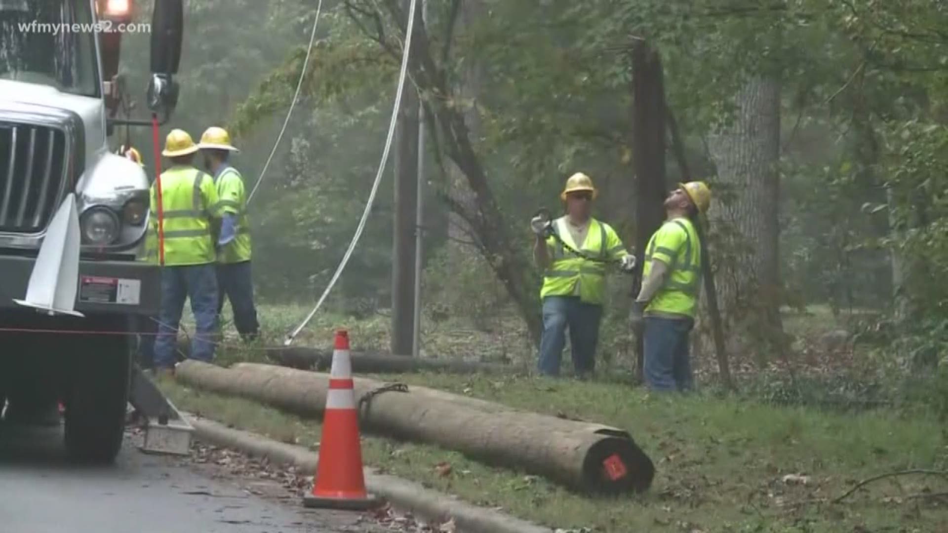 More than 12 thousand duke energy customers are without power in Guilford County.