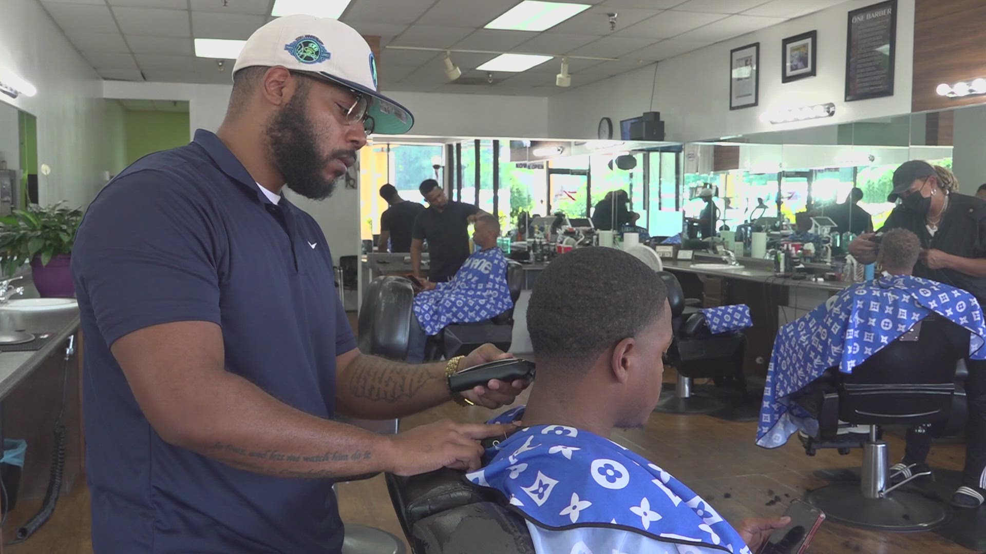 Not everyone can afford to get a haircut. That’s why this man steps up.