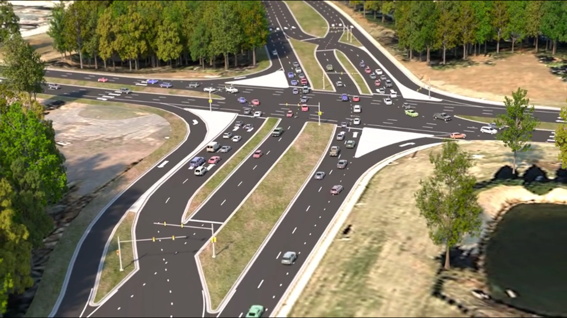 What is a Continuous Flow Intersection? Why Is It In Charlotte ...