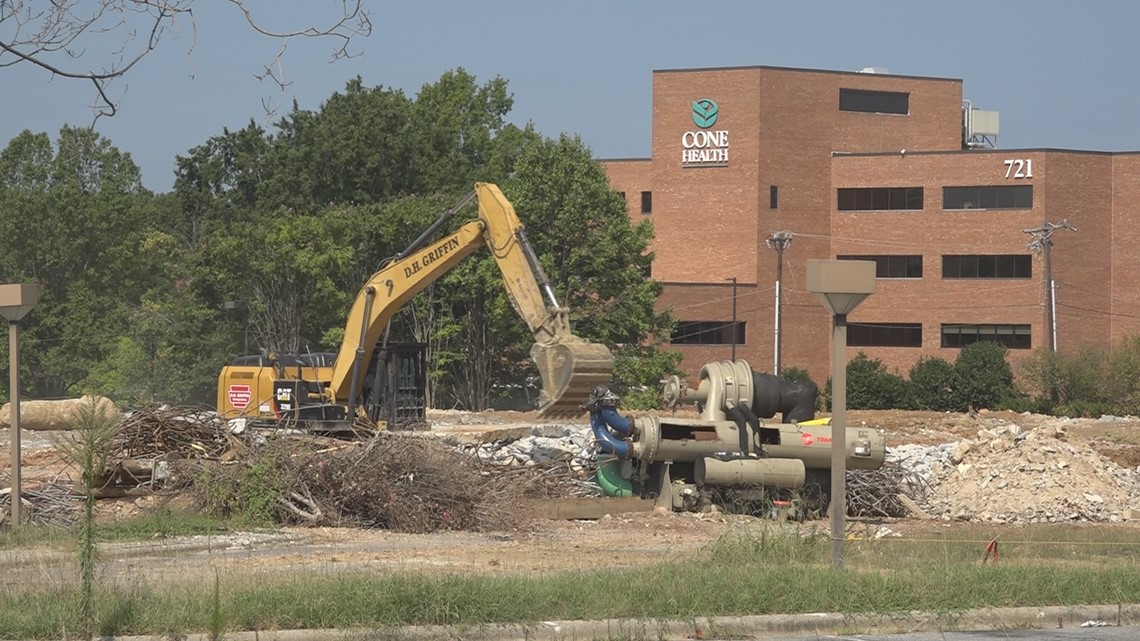 Apartments, restaurants coming to old Cone Health hospital site