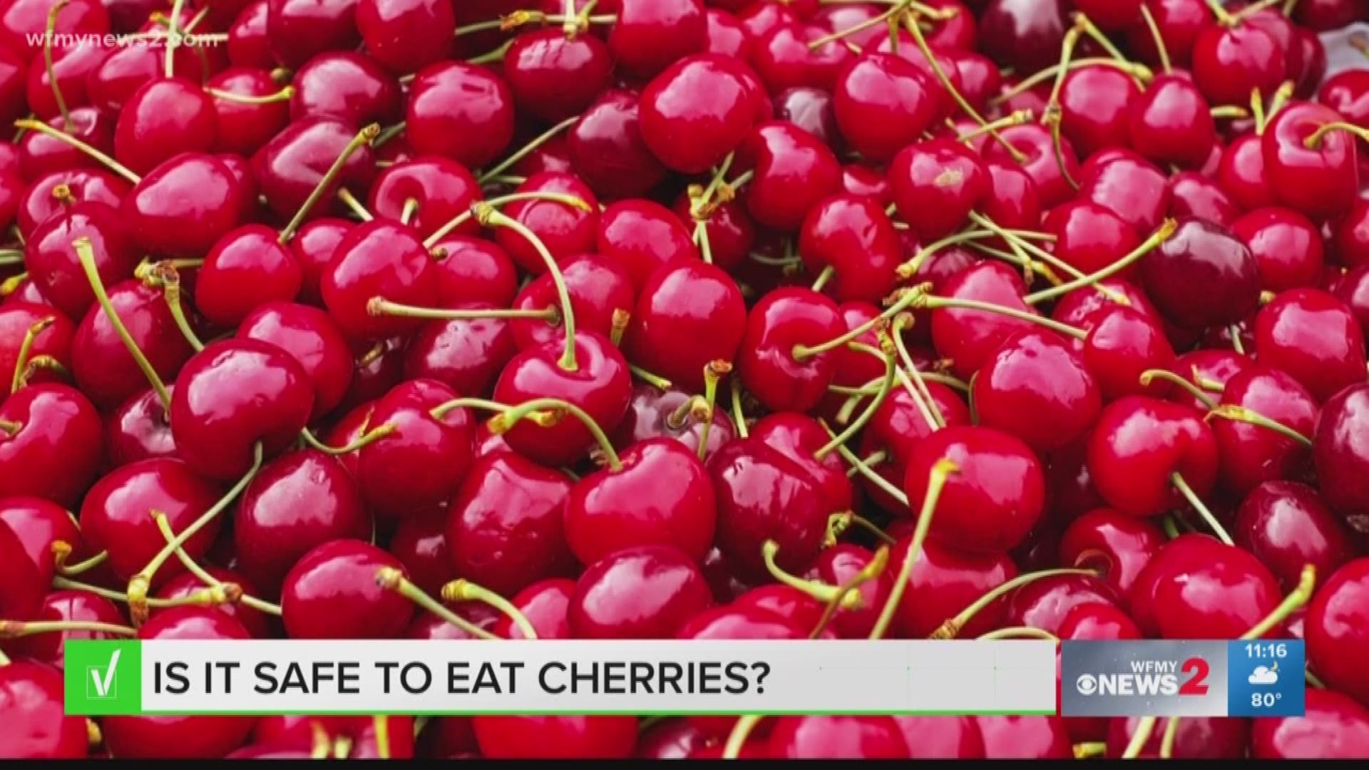 Claims online say that tiny worms could be hiding in cherries. Before you never buy fruit again, we’re verifying those claims for you