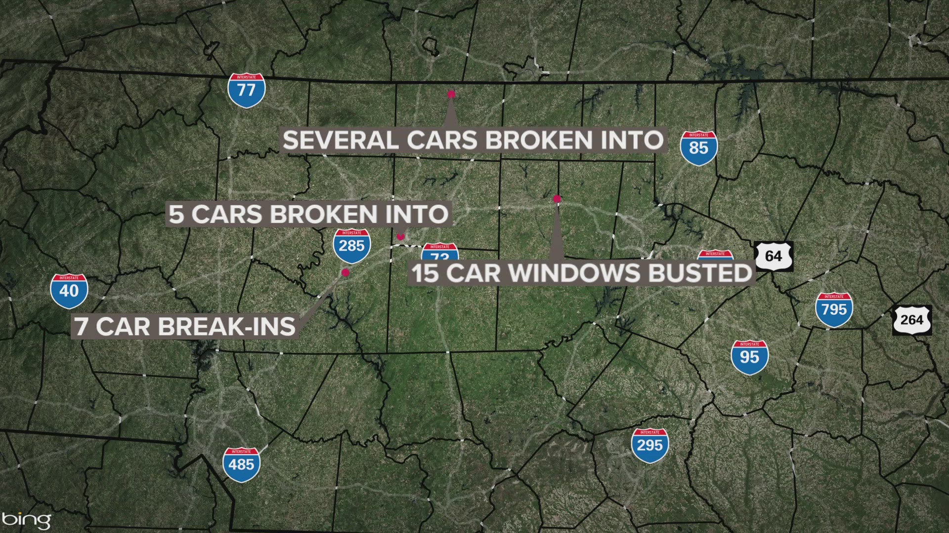 GPD says more than 400 cars have been busted into in the last two months.