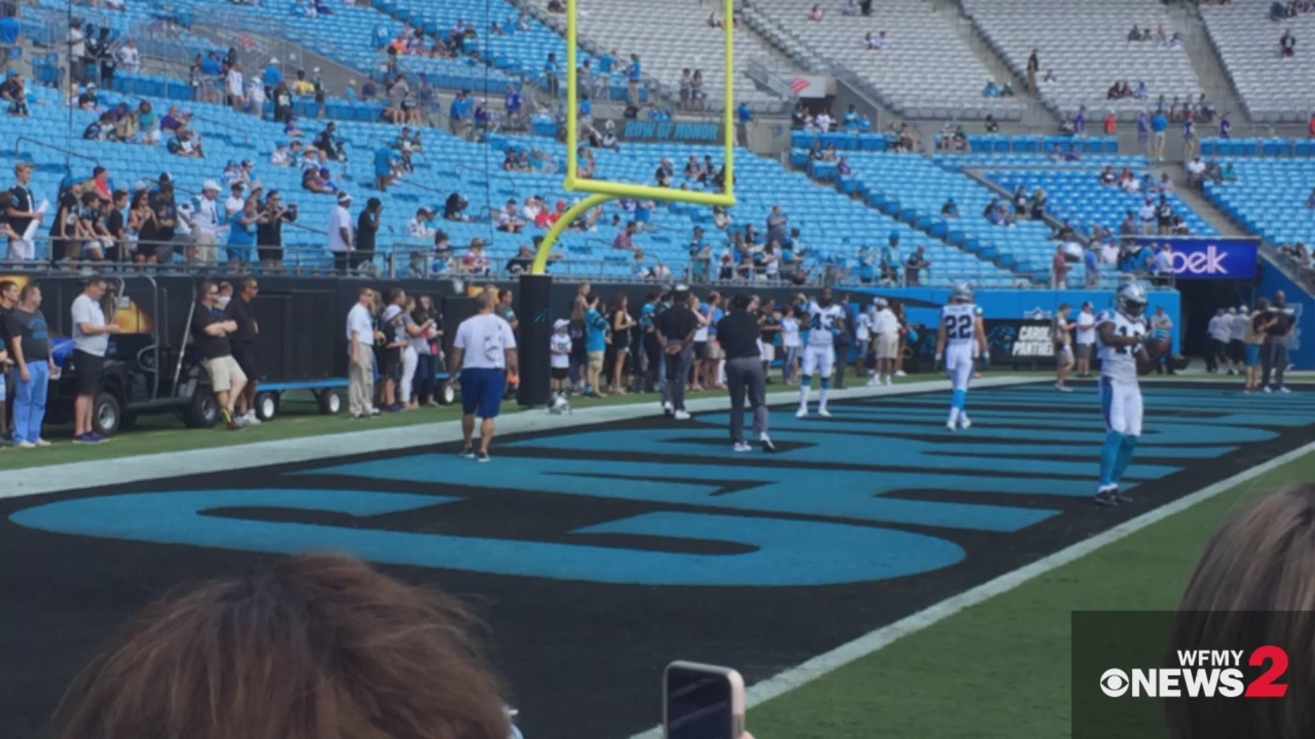 Panthers Play Home Opener vs. Bills