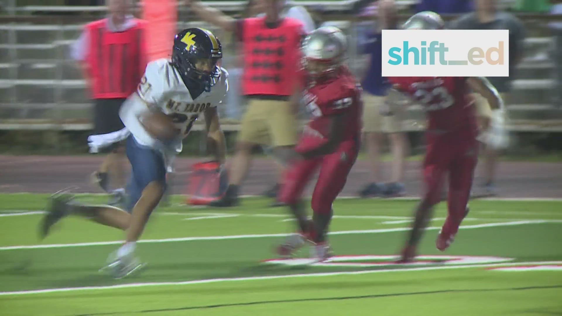 Check out this sweet play from RJ Hooker of Mount Tabor. It won our ShiftEd Play of the Week on Sept. 1, 2023