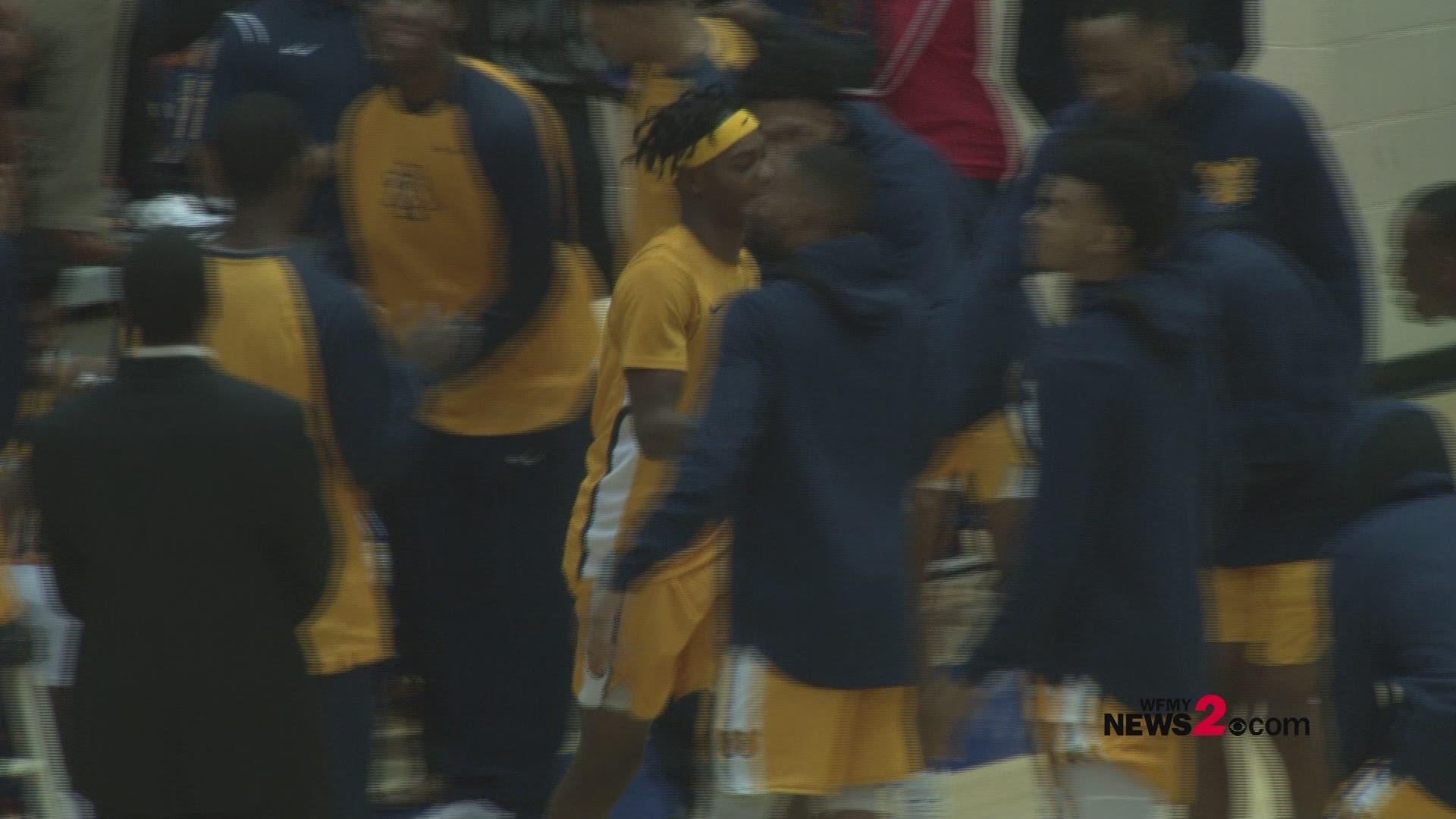 First-half highlights from UNCG's showdown with North Carolina A&T at the Corbett Sports Center in Greensboro.