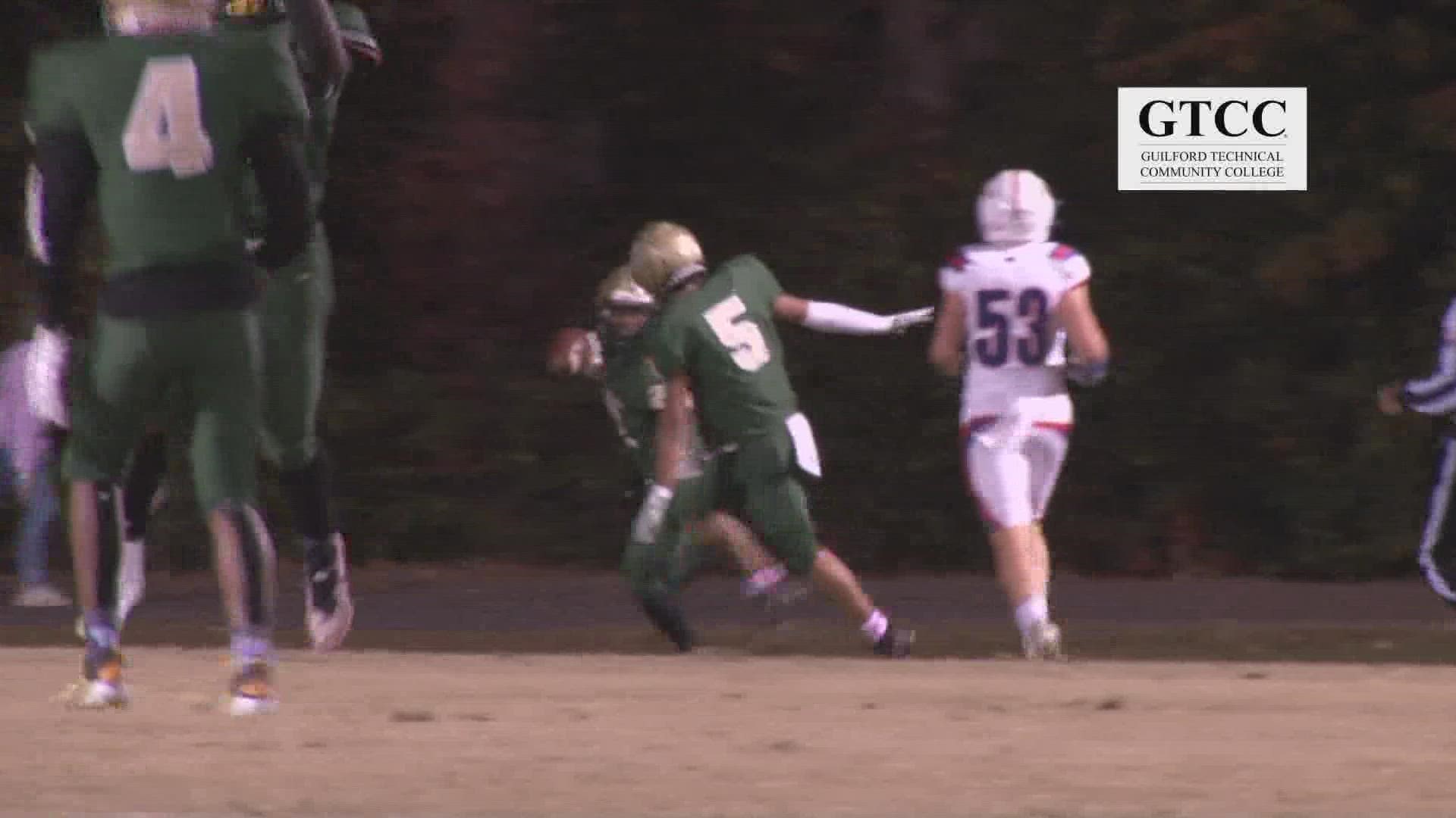 Eastern Randolph beats Randleman, 28-13.