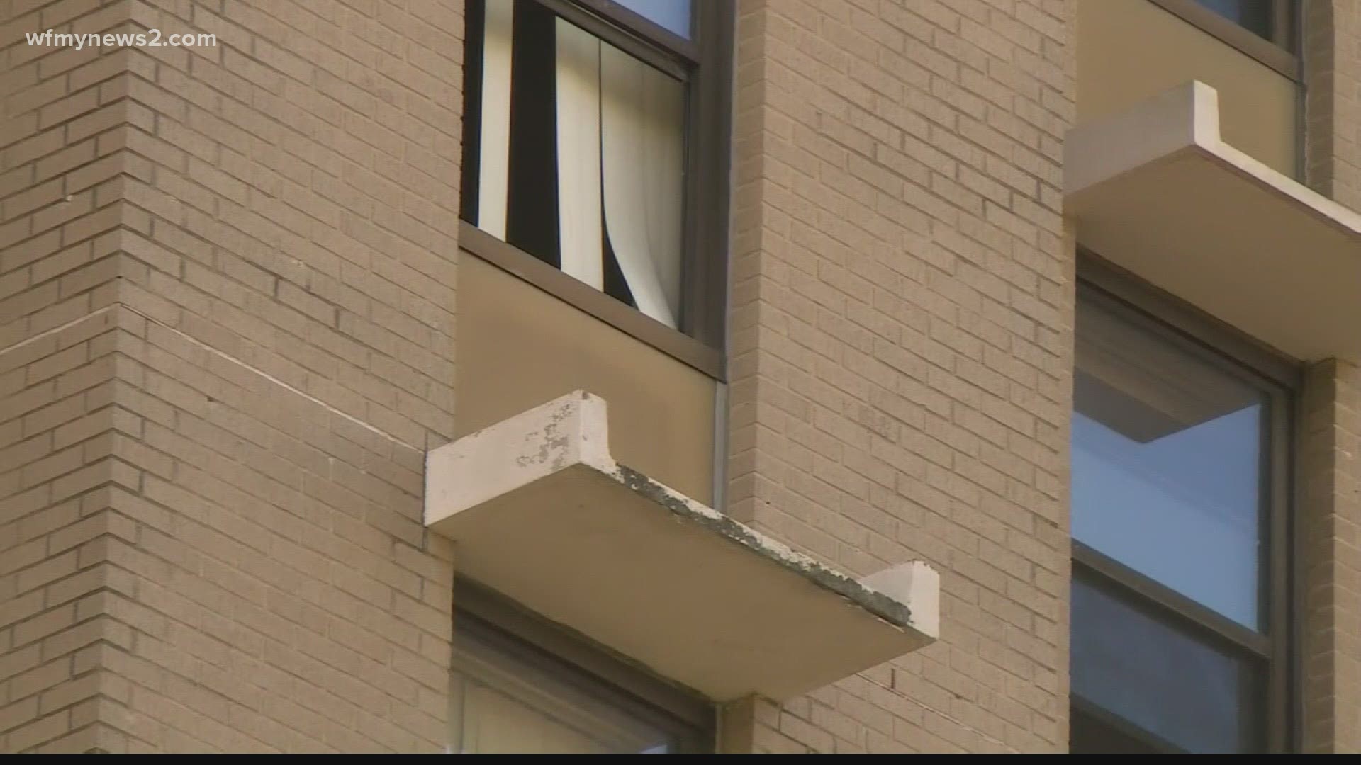 The Red Cross is helping several families displaced by a fire at Astor Dowdy Towers.