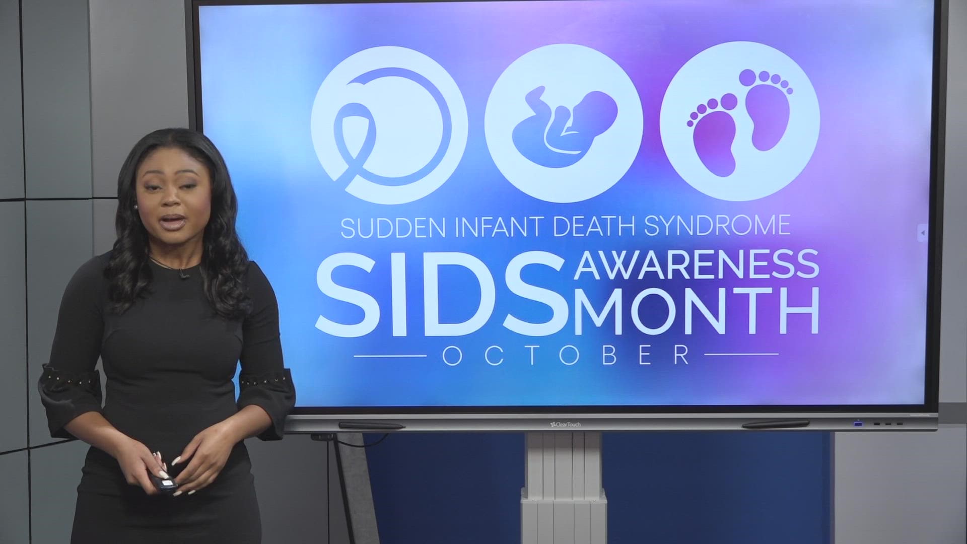 October is SIDS Awareness Month. It is the leading cause of death in the U.S. for 1-month to 1-year-olds.