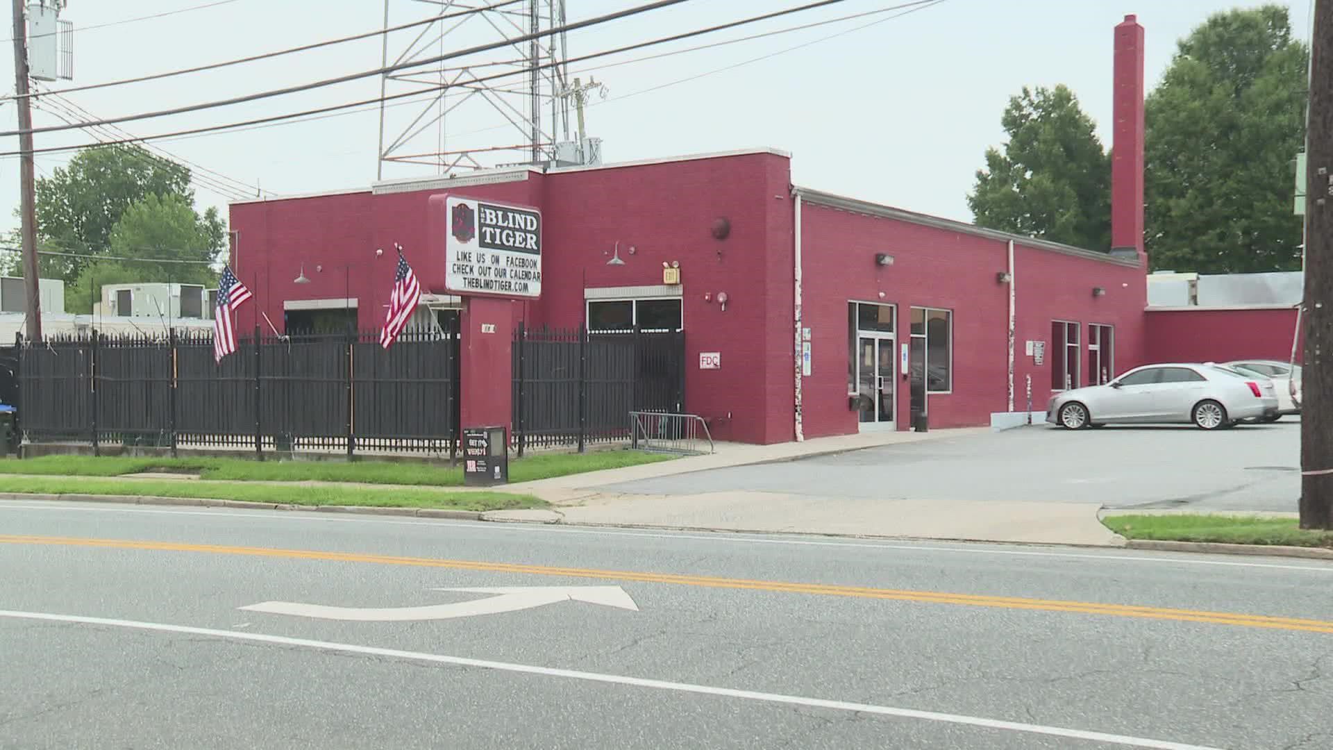 A 19-year-old died in a shooting outside The Blind Tiger in July, prompting a city investigation into the business.